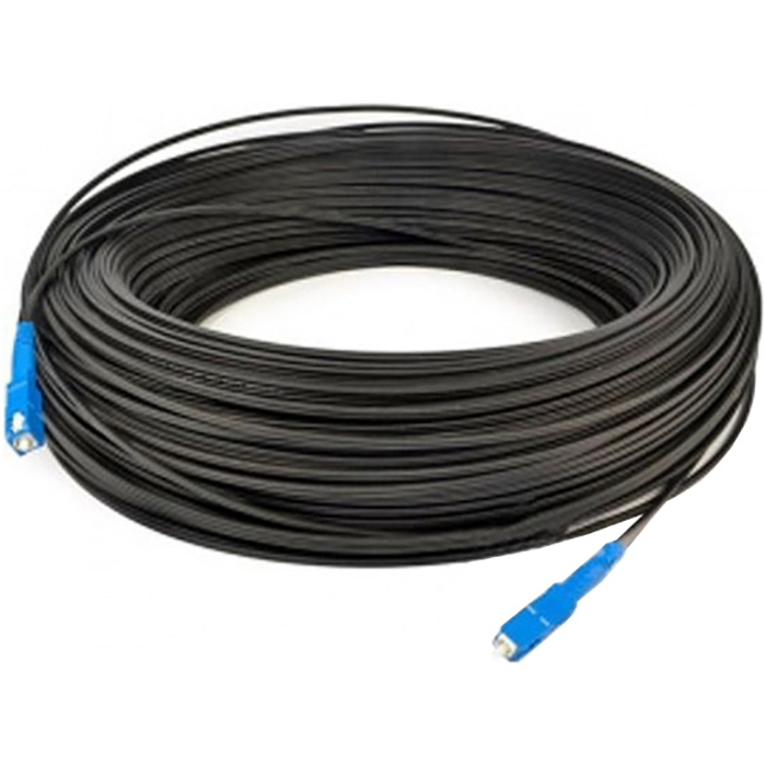 Оптический патч-корд COR-X SC/UPC-SC/UPC, SM, Simplex, 125м, Black (DP-SC/UPC-SC/UPC-125 FLEX)
