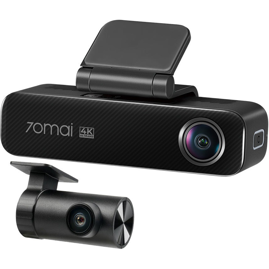 Автомобільний відеореєстратор з камерою заднього виду Xiaomi 70MAI Dash Cam 4K M800-2 Set