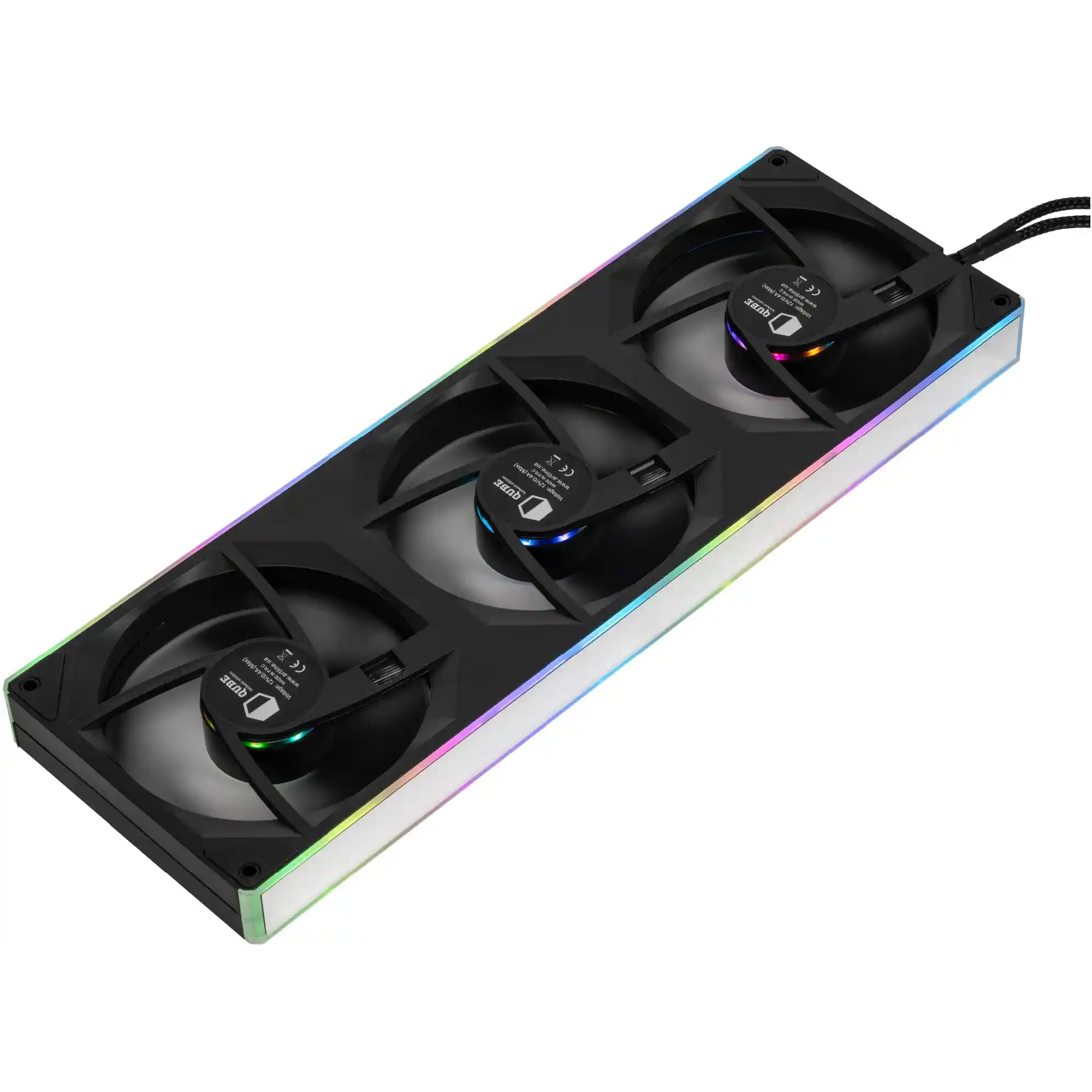 Вентилятор 3-in-1 QUBE ZG-360 Black