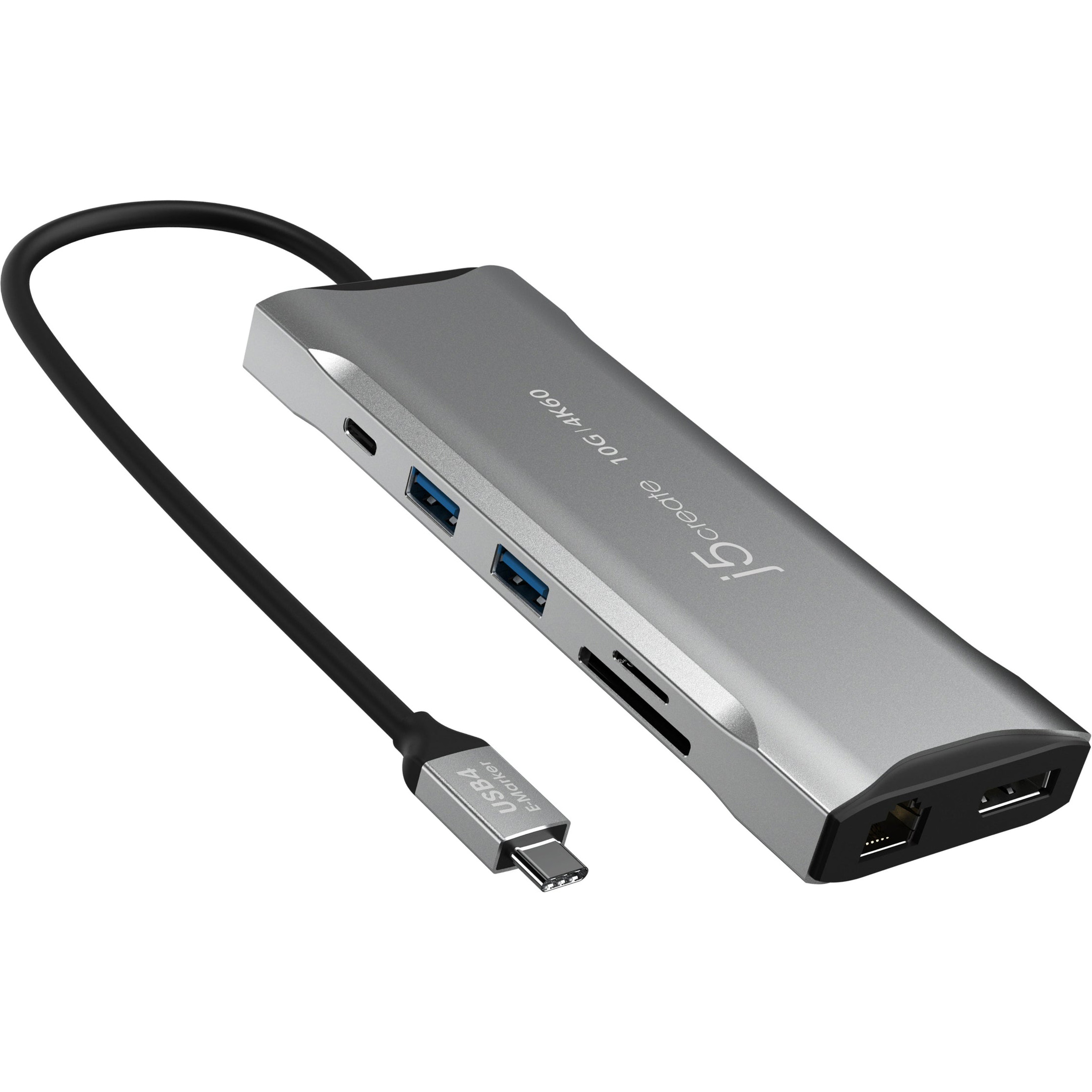 Порт-репликатор J5CREATE 11-in-1 USB-C 4K60 Elite Multi-Monitor Mini Dock (JCD397-N)