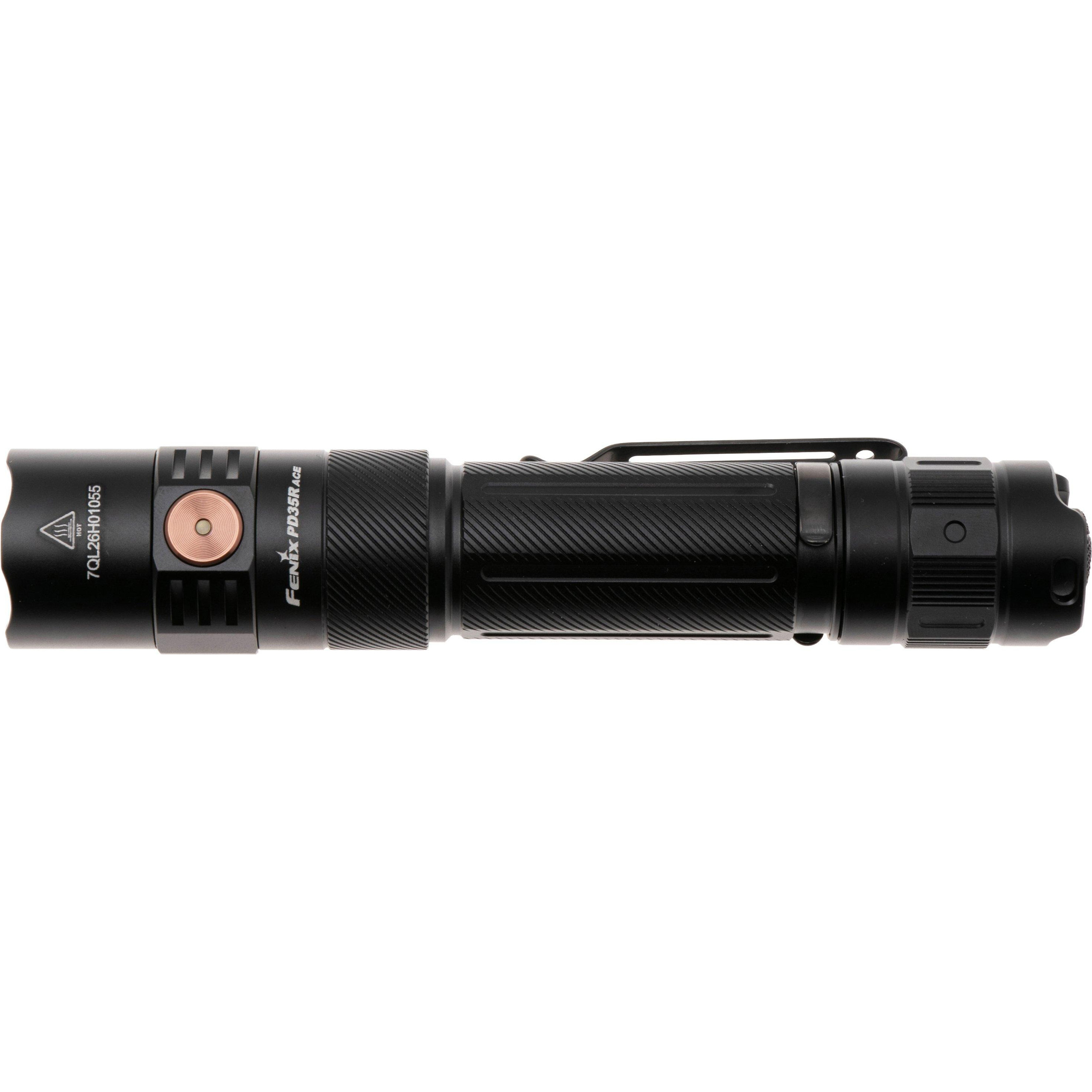 Ліхтар тактичний FENIX PD35R Ace + CL01 Black/Orange