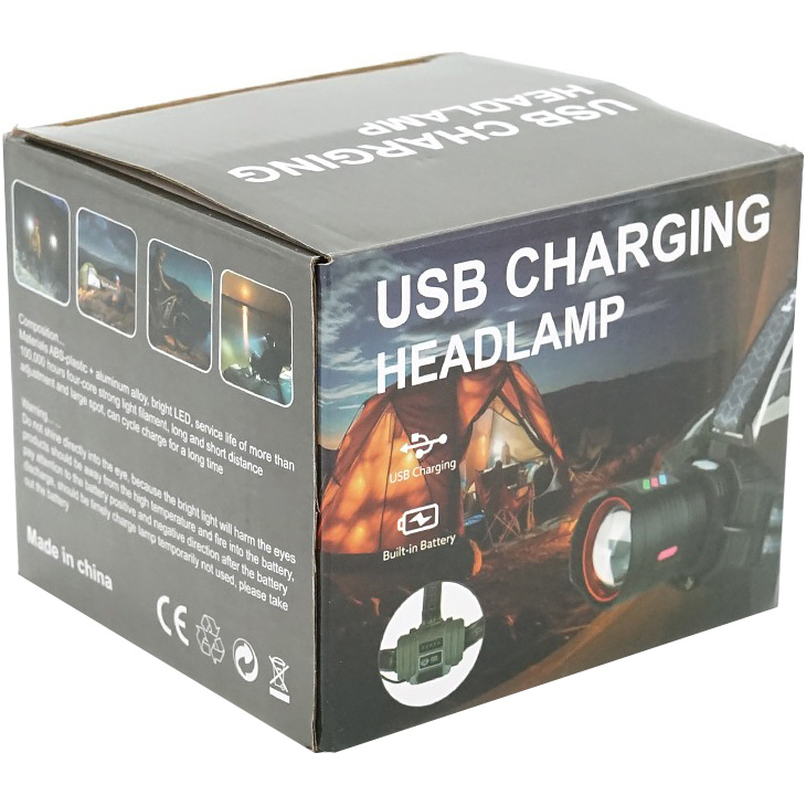 Фонарь налобный B-PLUS BP-8099TG