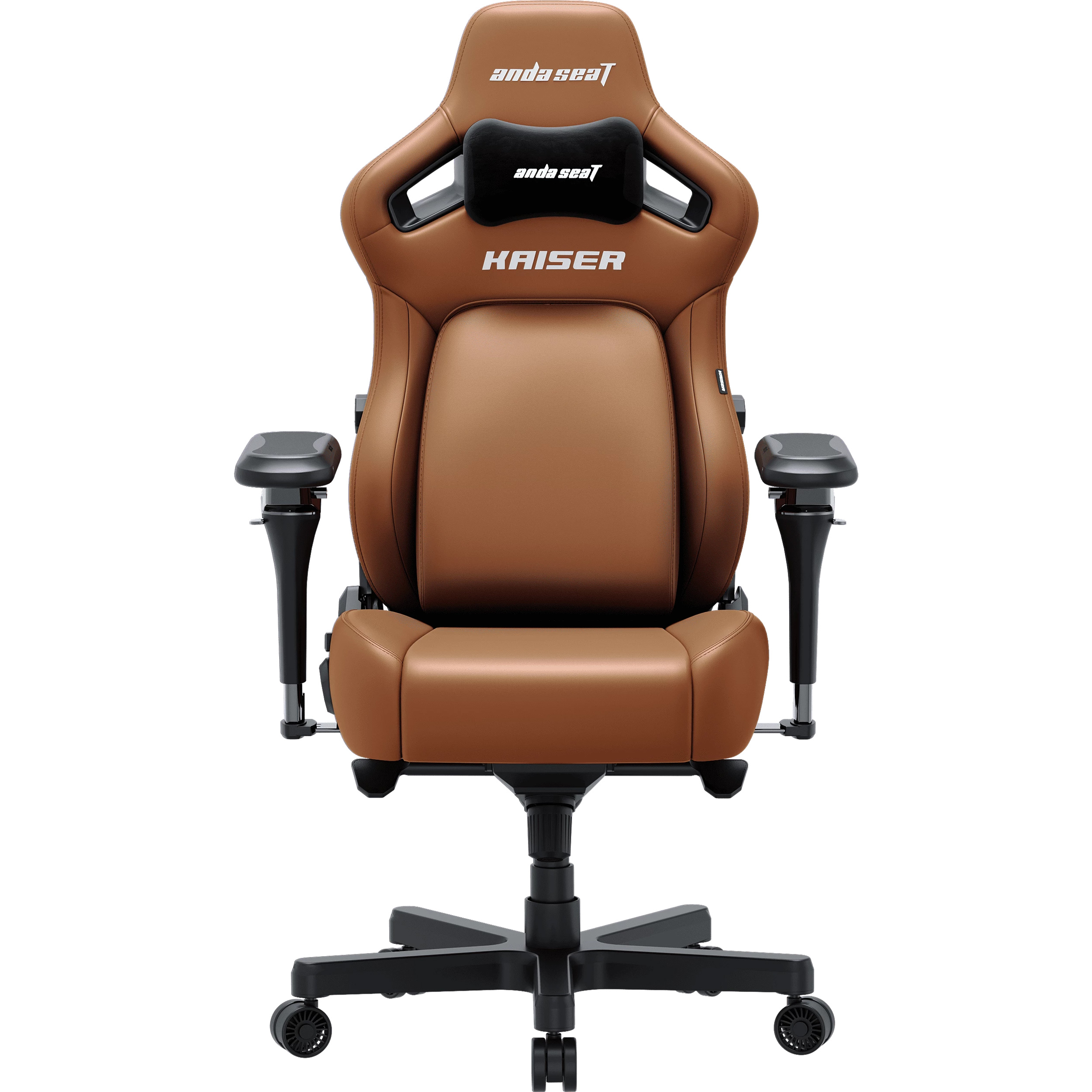 Кресло геймерское ANDA SEAT Kaiser 4 V2 PVC XL Bentley Brown