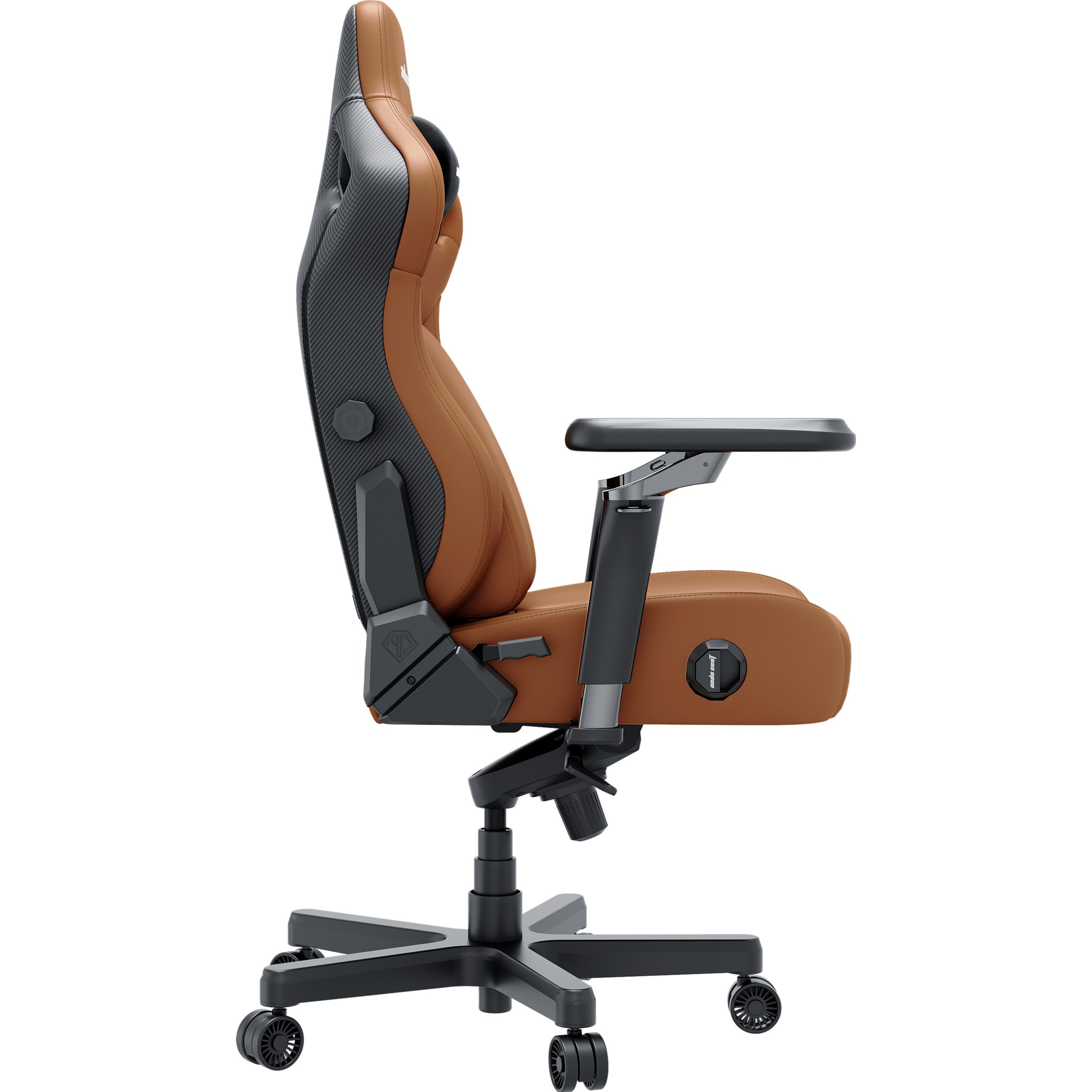 Кресло геймерское ANDA SEAT Kaiser 4 V2 PVC XL Bentley Brown