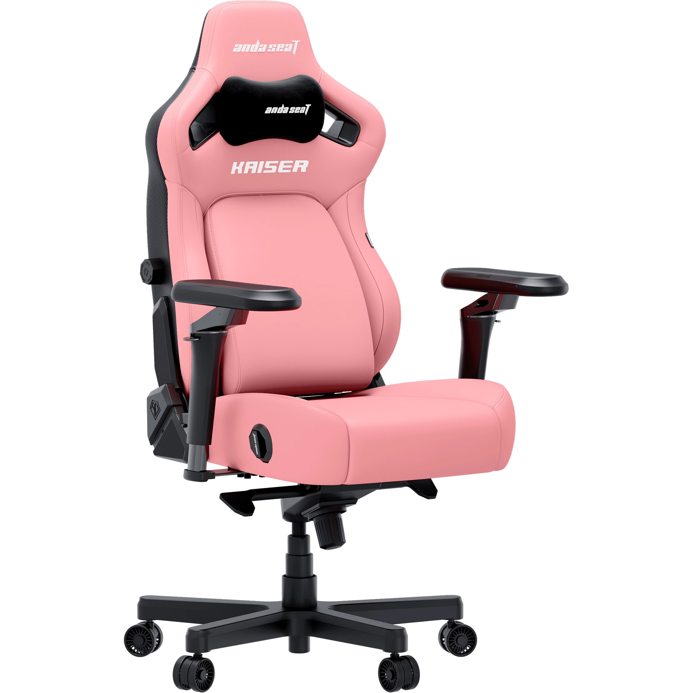 Крісло геймерське ANDA SEAT Kaiser 4 V2 PVC XL Creamy Pink