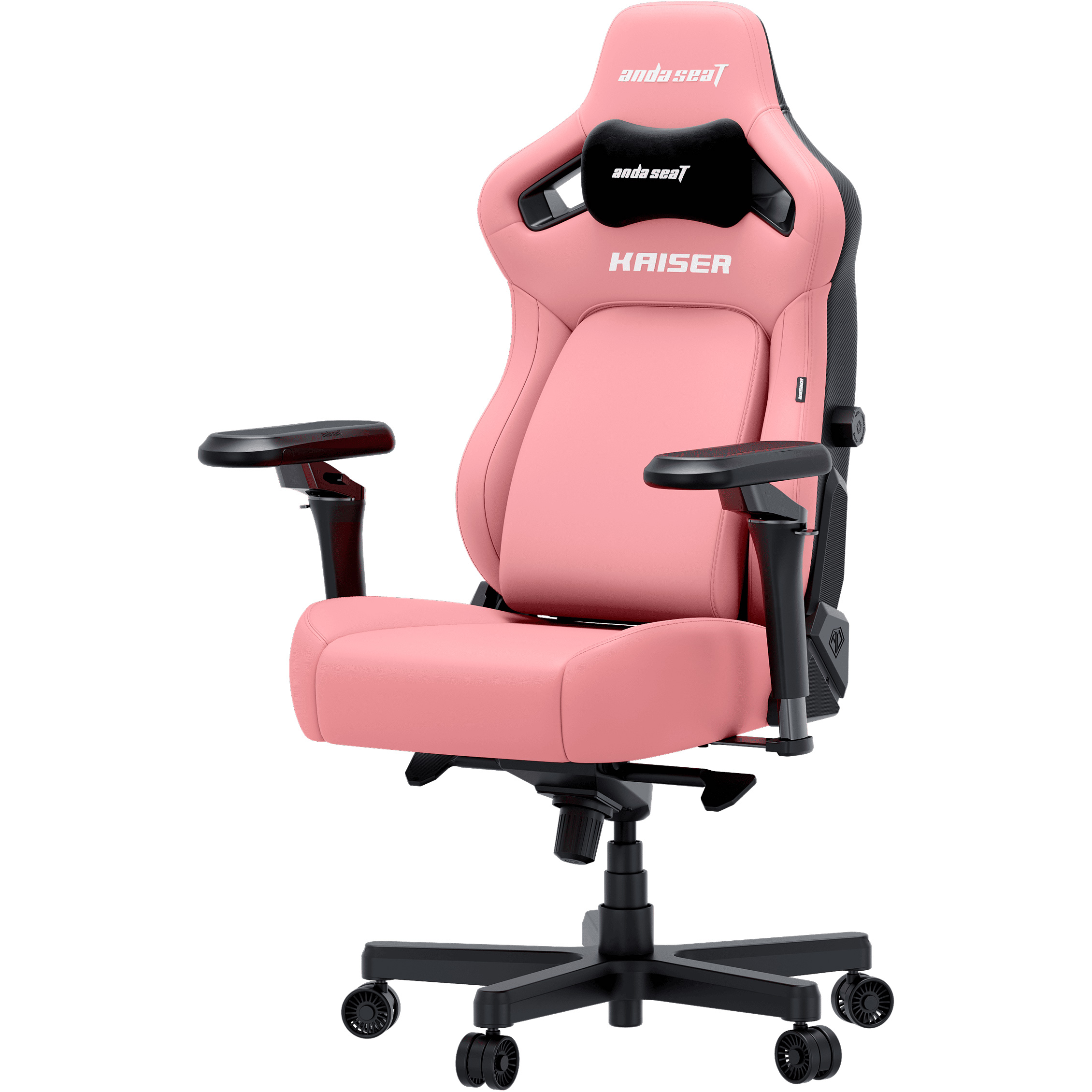 Крісло геймерське ANDA SEAT Kaiser 4 V2 PVC XL Creamy Pink
