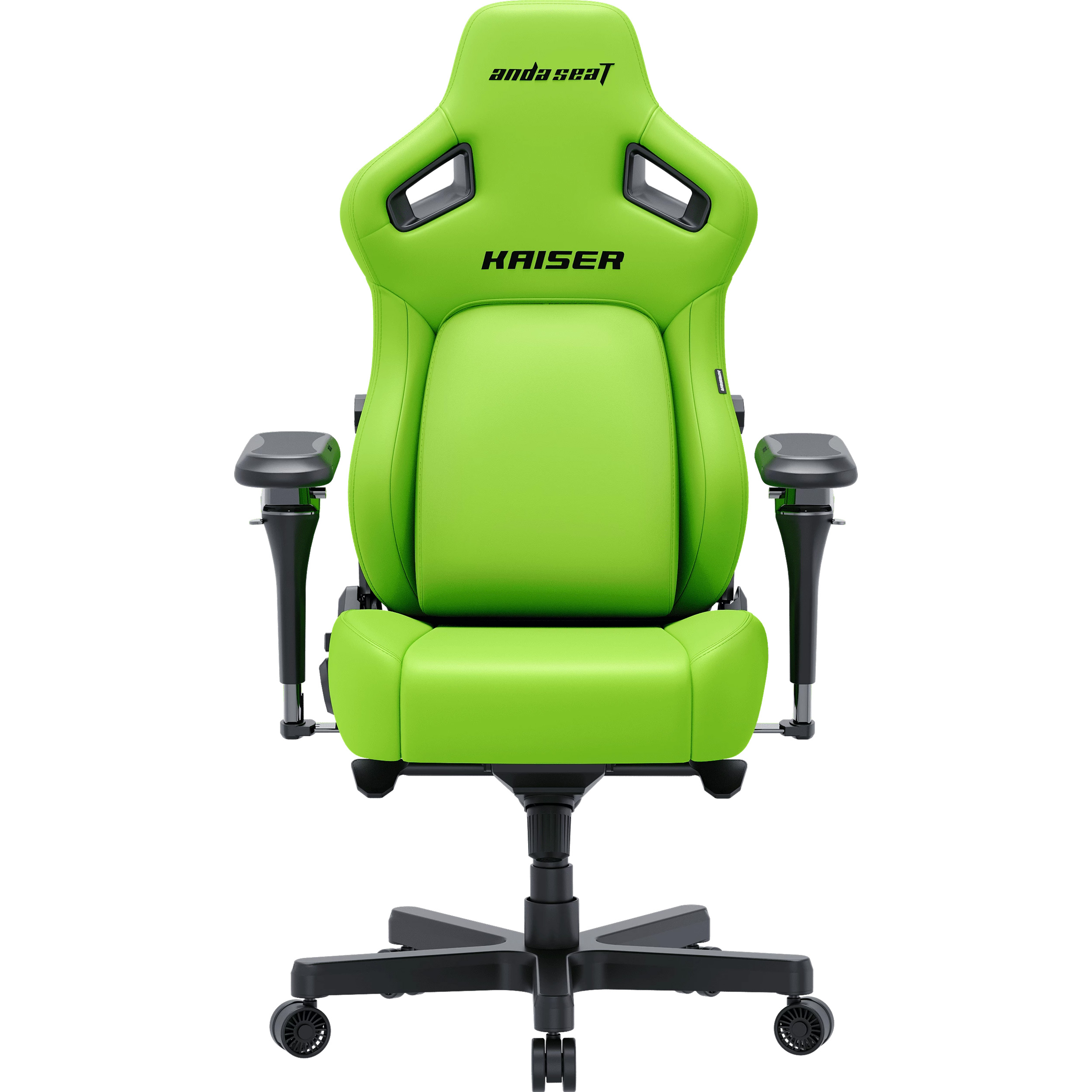 Крісло геймерське ANDA SEAT Kaiser 4 V2 PVC XL Cyber Green
