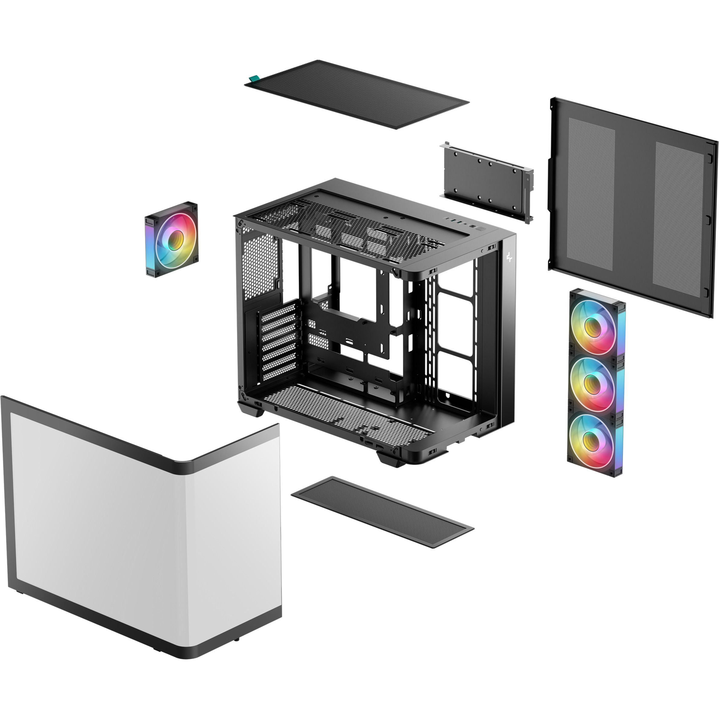 Корпус DEEPCOOL CG530U 4F Black (R-CG530U-BKAGA4-G)