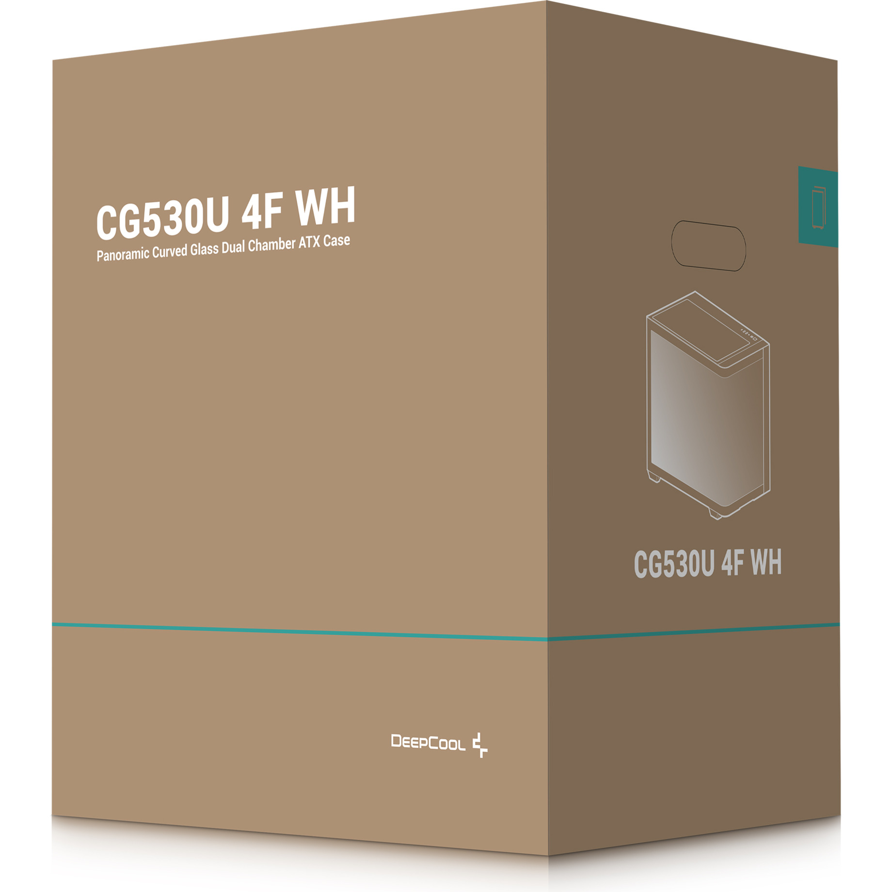 Корпус DEEPCOOL CG530U 4F White (R-CG530U-WHAGA4-G)