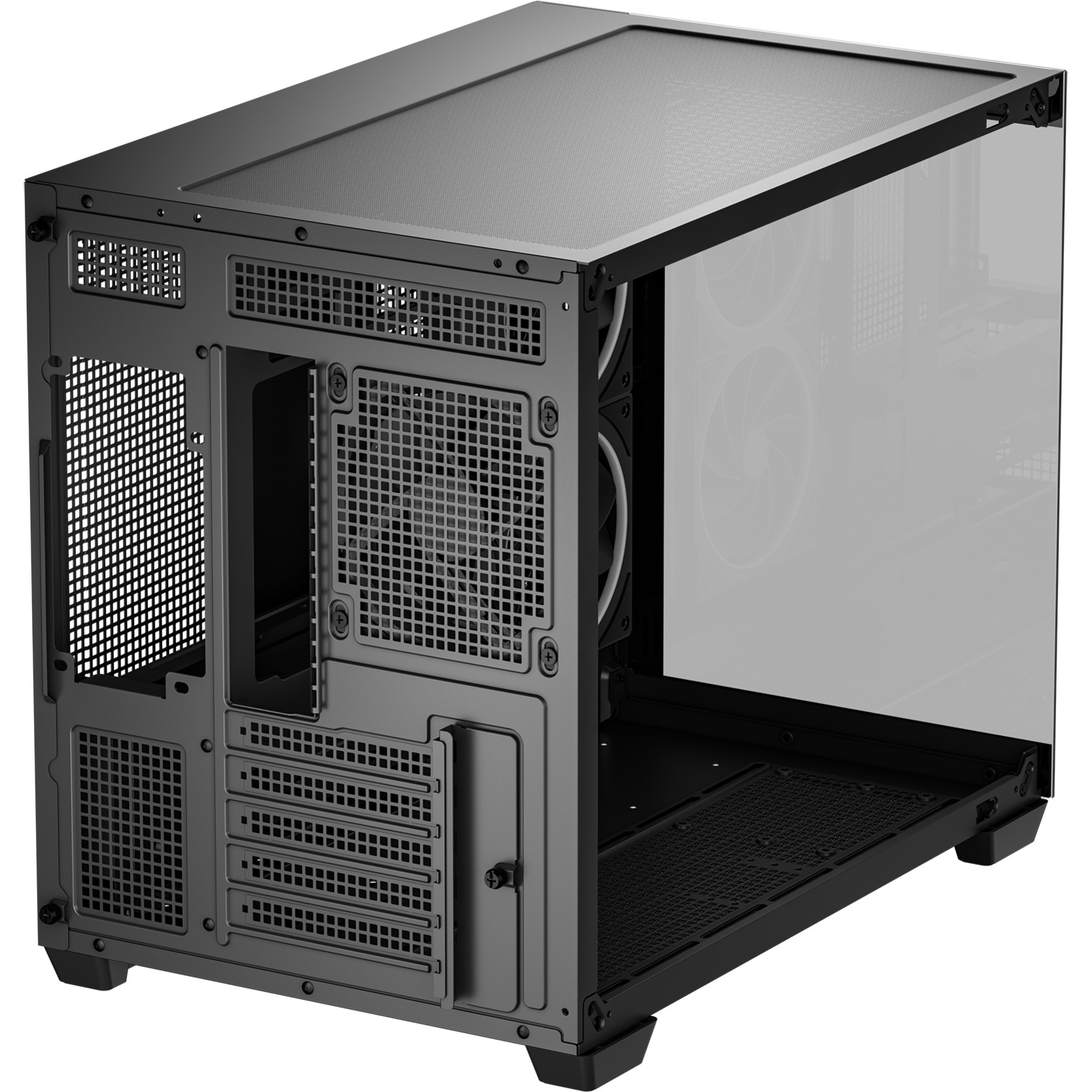 Корпус DEEPCOOL CG330 3F Black (R-CG330-BKNGM3-G)
