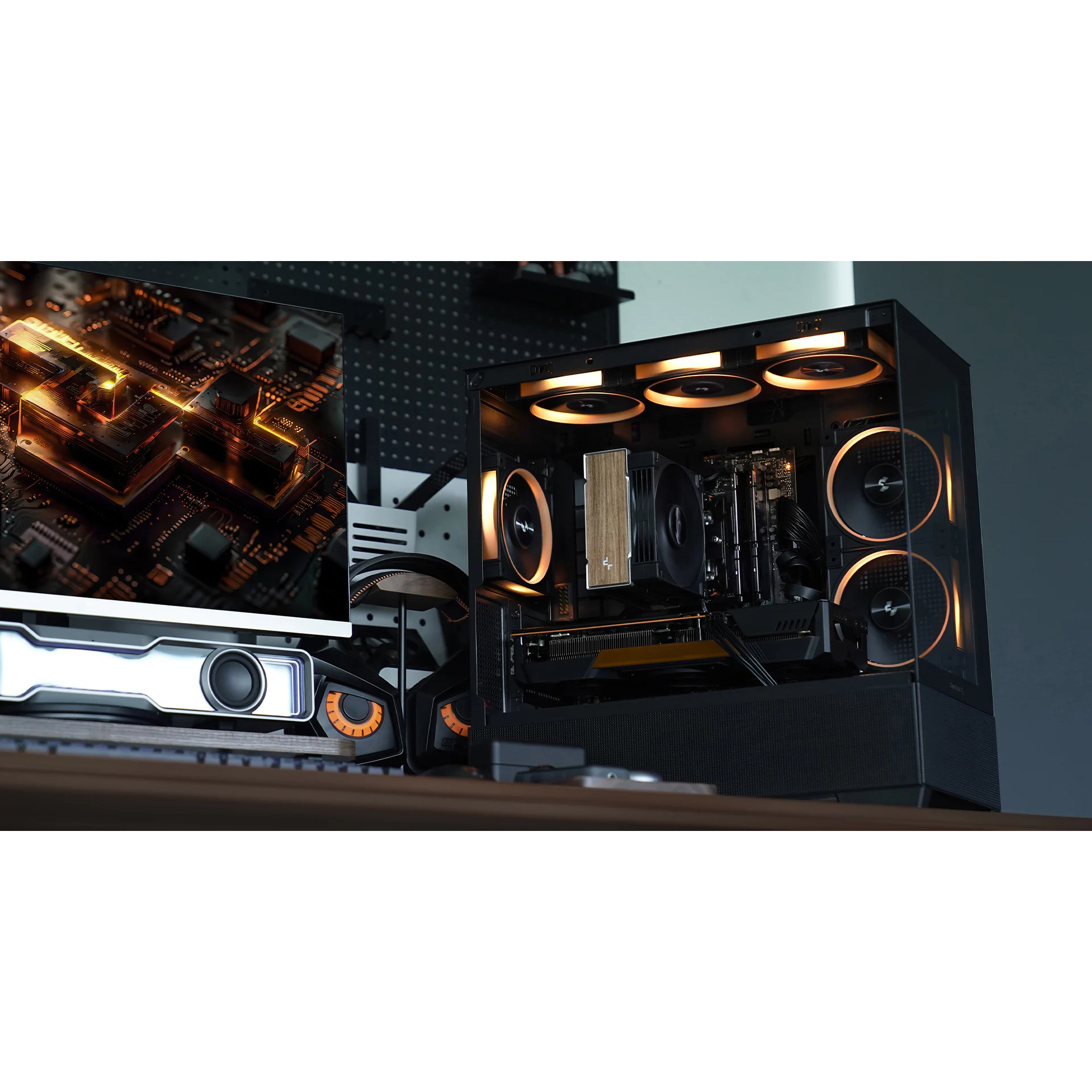 Кулер для процессора DEEPCOOL AK400 G2 Black (R-AK400G2-BKNNMN-GJD)