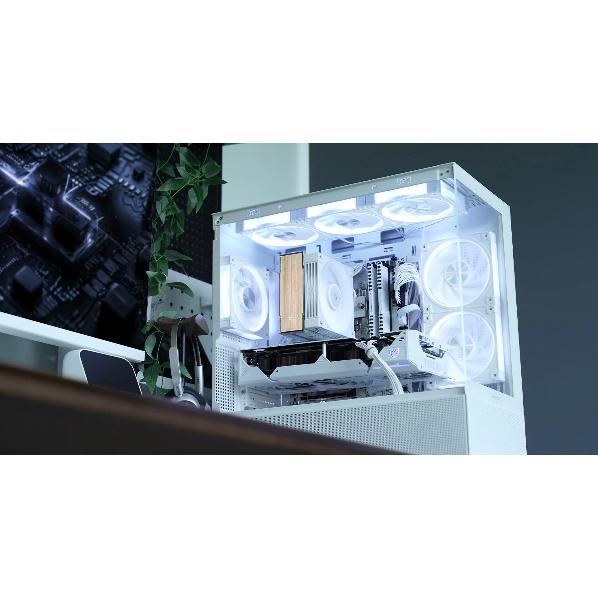 Кулер для процессора DEEPCOOL AK400 G2 White (R-AK400G2-WHNNMN-GJD)