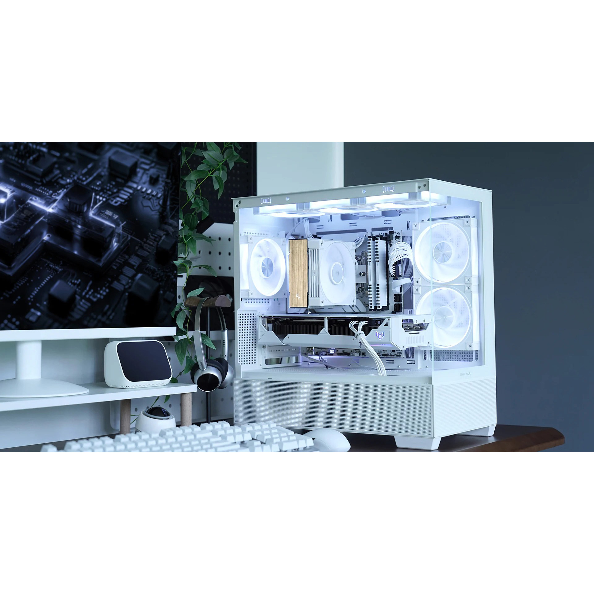 Кулер для процессора DEEPCOOL AK400 G2 White (R-AK400G2-WHNNMN-GJD)