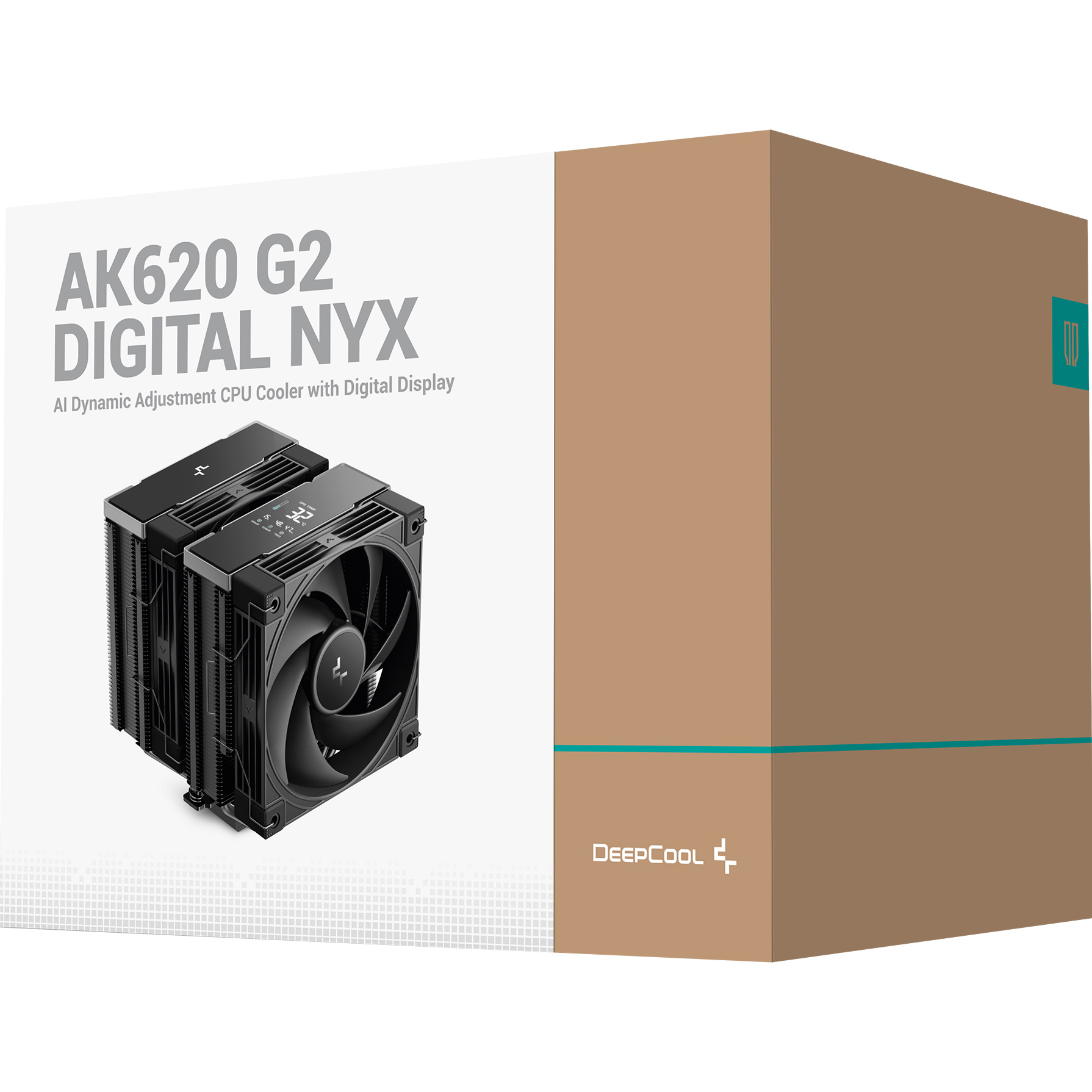 Кулер для процесора DEEPCOOL AK620 G2 Digital NYX Black (R-AK620G2-BKNNMN-GJD-1)