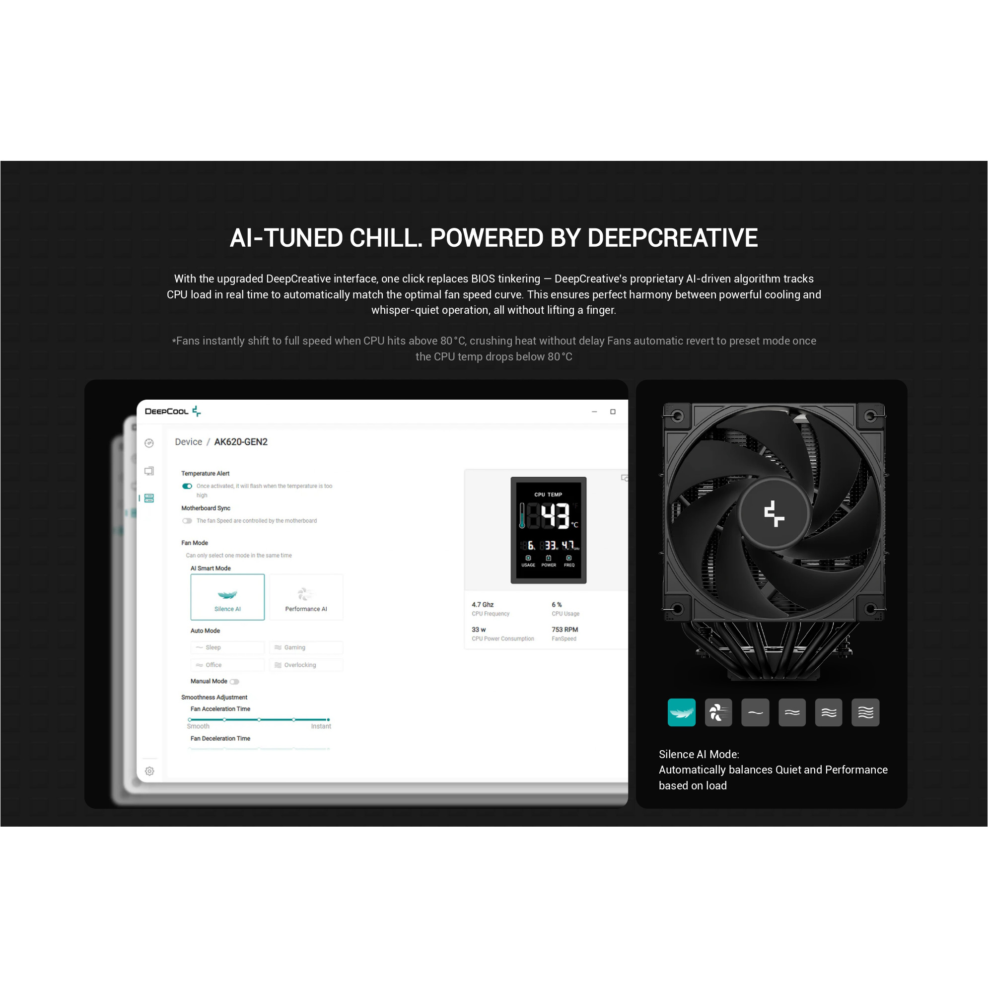 Кулер для процесора DEEPCOOL AK620 G2 Digital NYX Black (R-AK620G2-BKNNMN-GJD-1)