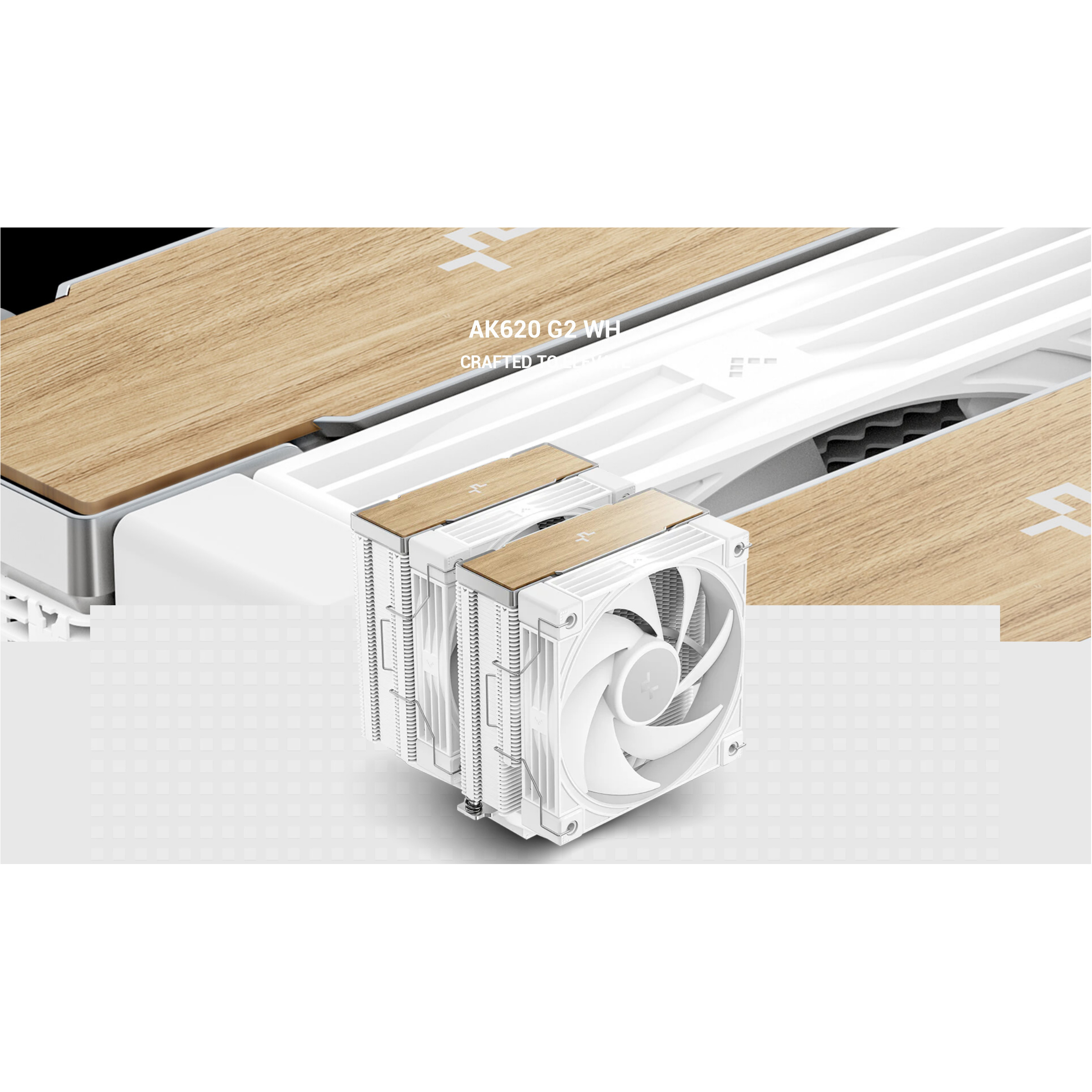 Кулер для процессора DEEPCOOL AK620 G2 White (R-AK620G2-WHNNMN-GJD)