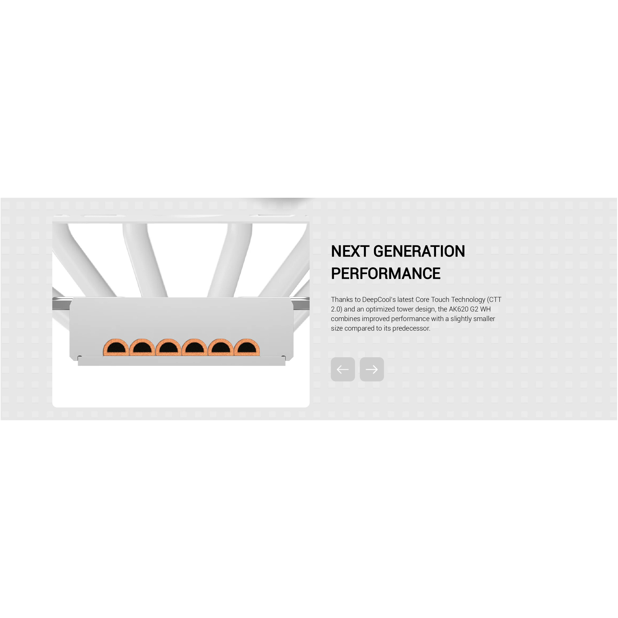 Кулер для процессора DEEPCOOL AK620 G2 White (R-AK620G2-WHNNMN-GJD)