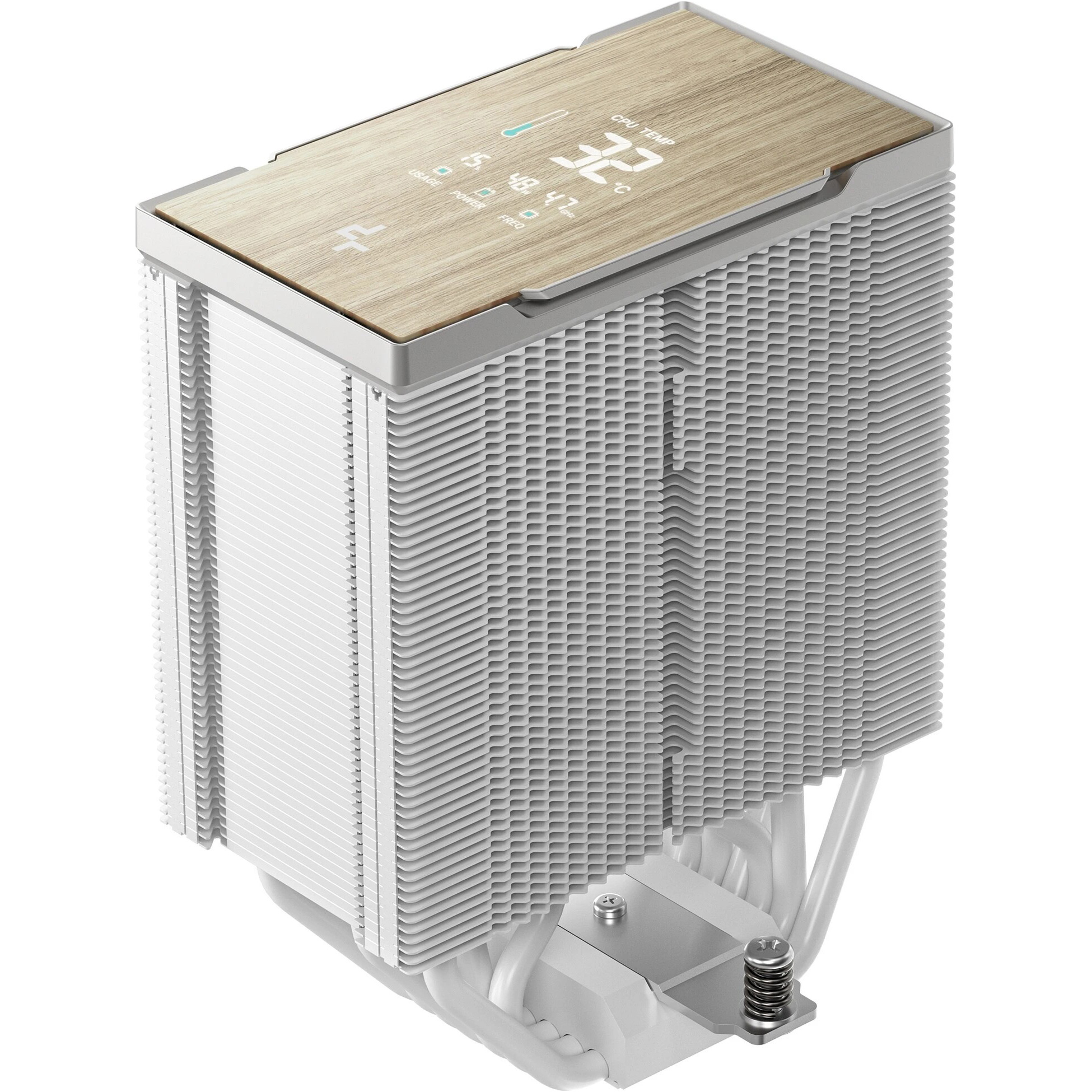 Кулер для процессора DEEPCOOL AK700 Digital White (R-AK700-WHNDMN-GJD)