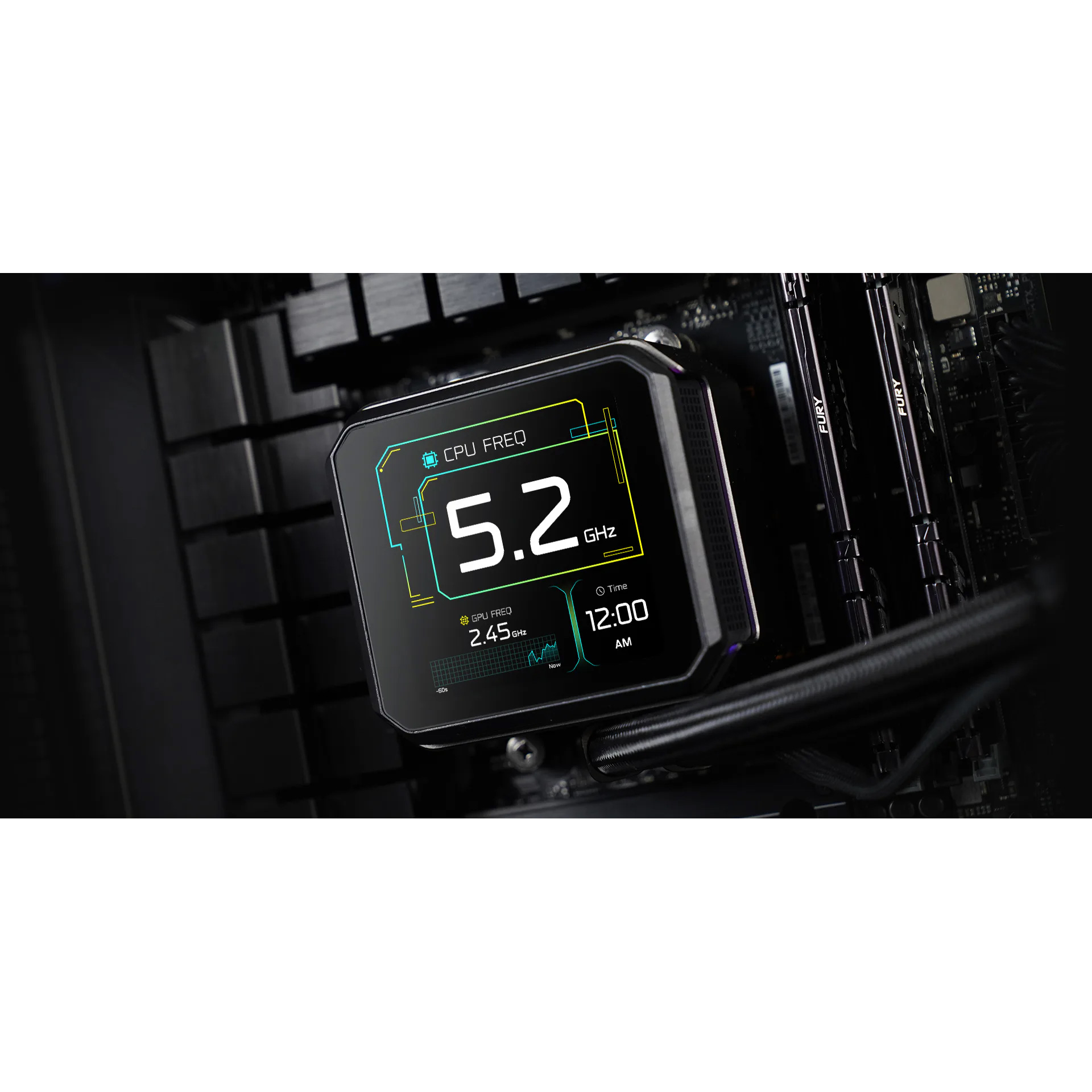 Система водяного охлаждения DEEPCOOL Spartacus 360 Black (R-SPT360-BKDSMP-G-1)