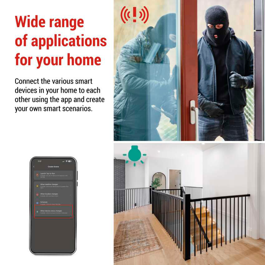 Датчик движения EMOS GoSmart PIR (H5024)