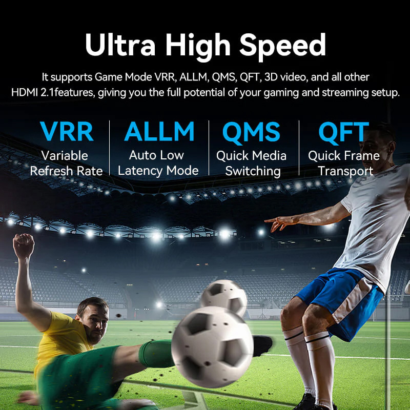 Кабель VENTION 8K 60Hz HDMI v2.1 3м Green (ALOGI)