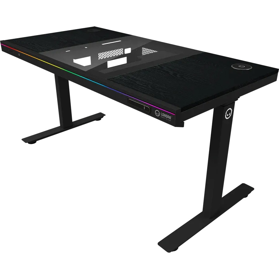 Геймерский стол LORGAR DE90W Black