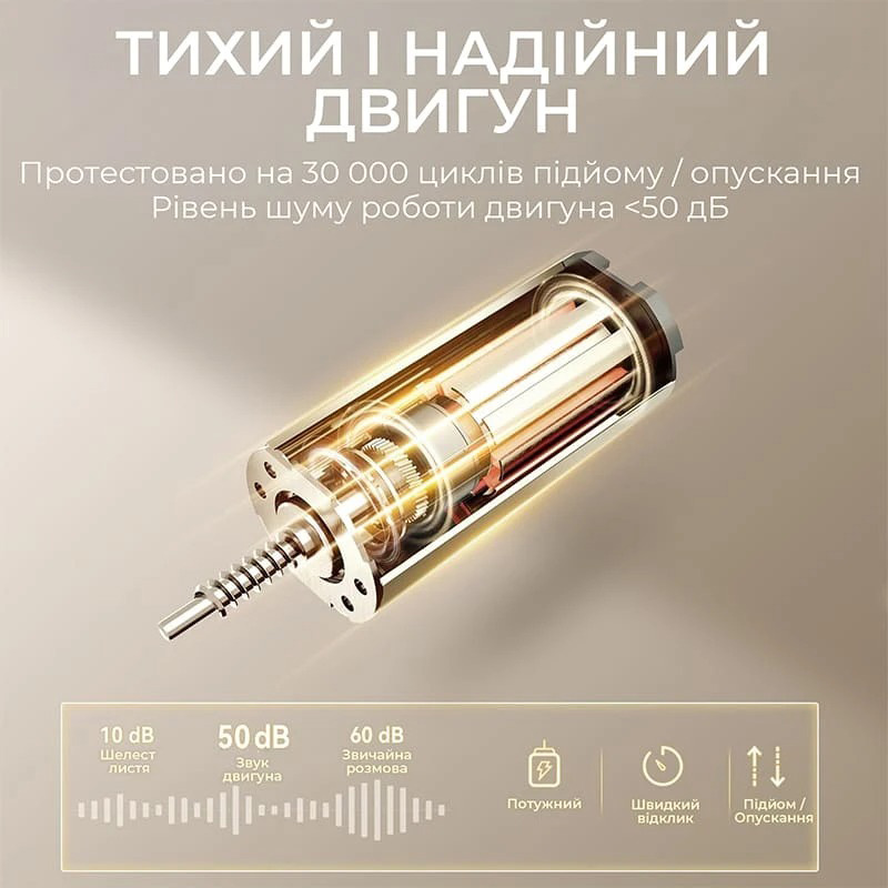 Компьютерный стол с электрорегулировкой высоты SIHOO D03 Wallnut/Black