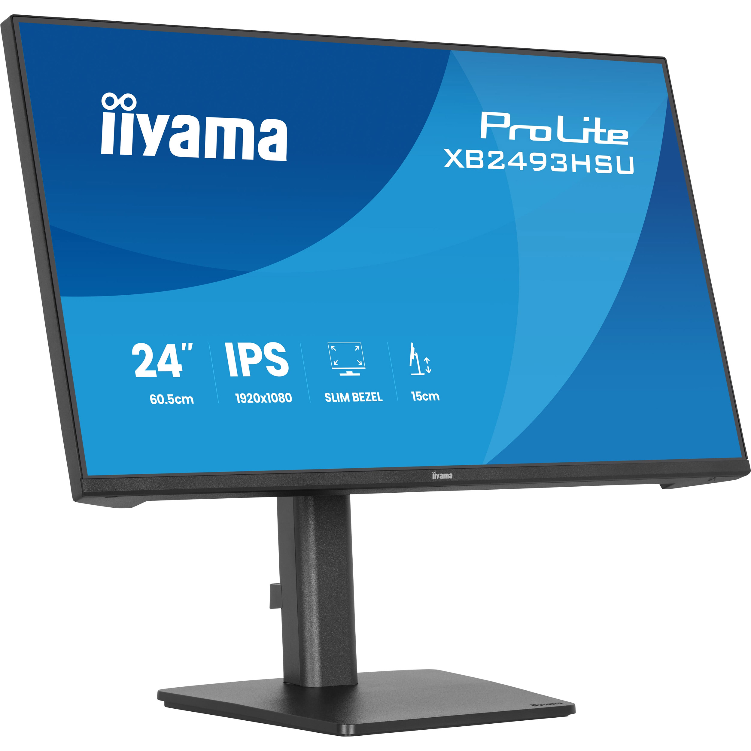 Монитор 23.8" IIYAMA ProLite XB2493HSU-B1