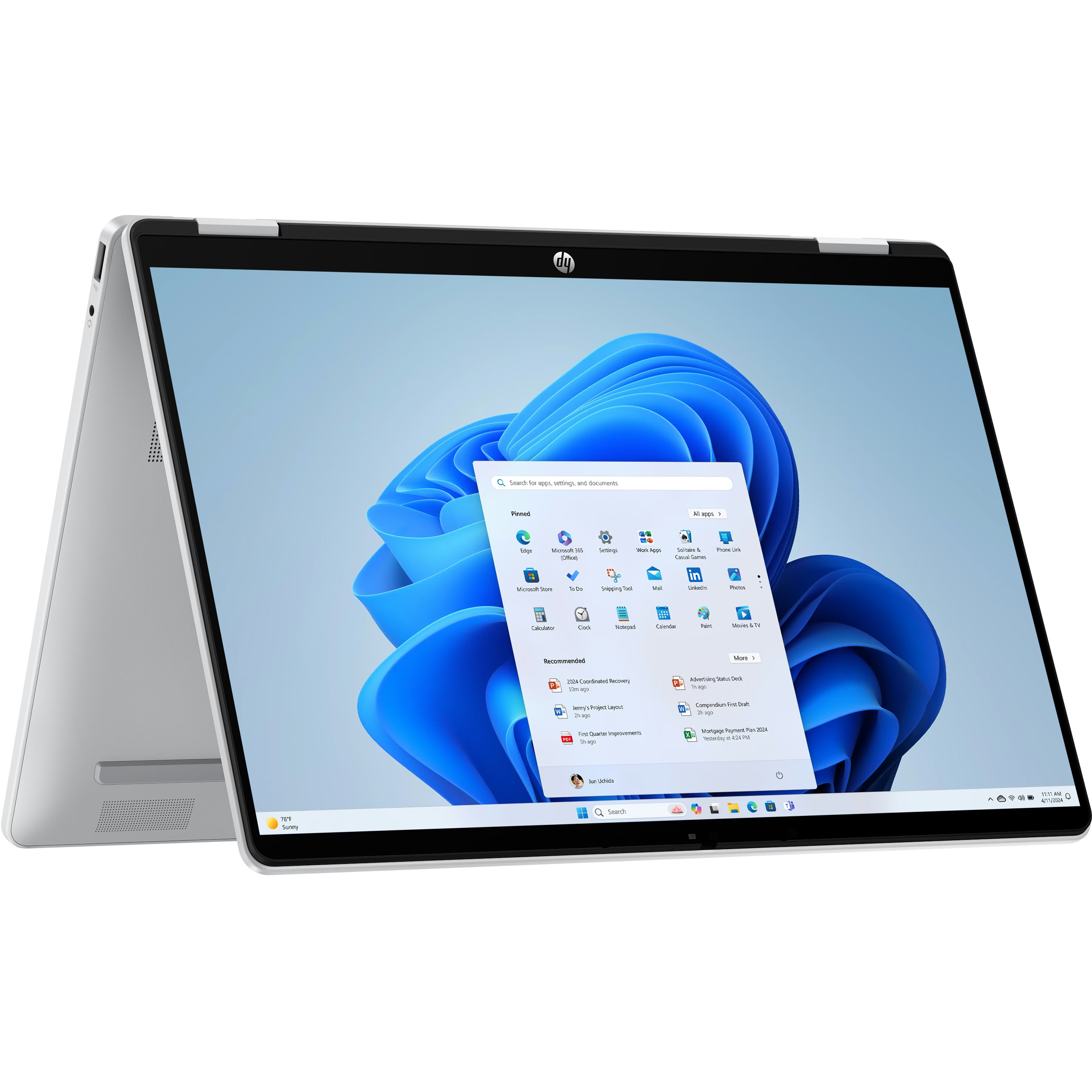 Ноутбук HP OmniBook 5 Flip 14-fp0014ua Glacier Silver (D16C5EA)
