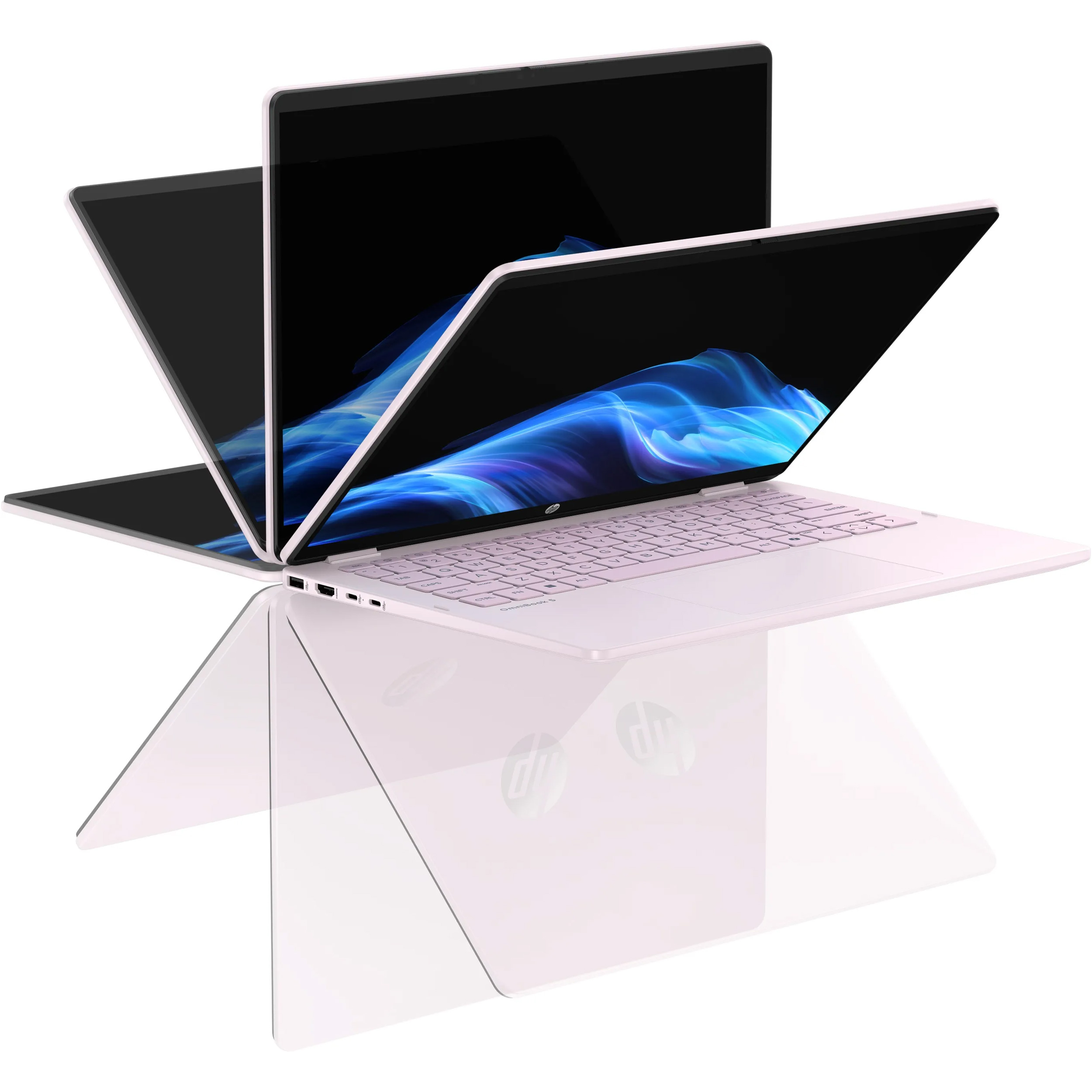 Ноутбук HP OmniBook 5 Flip 14-fp0006ua Powder Pink (D16C4EA)