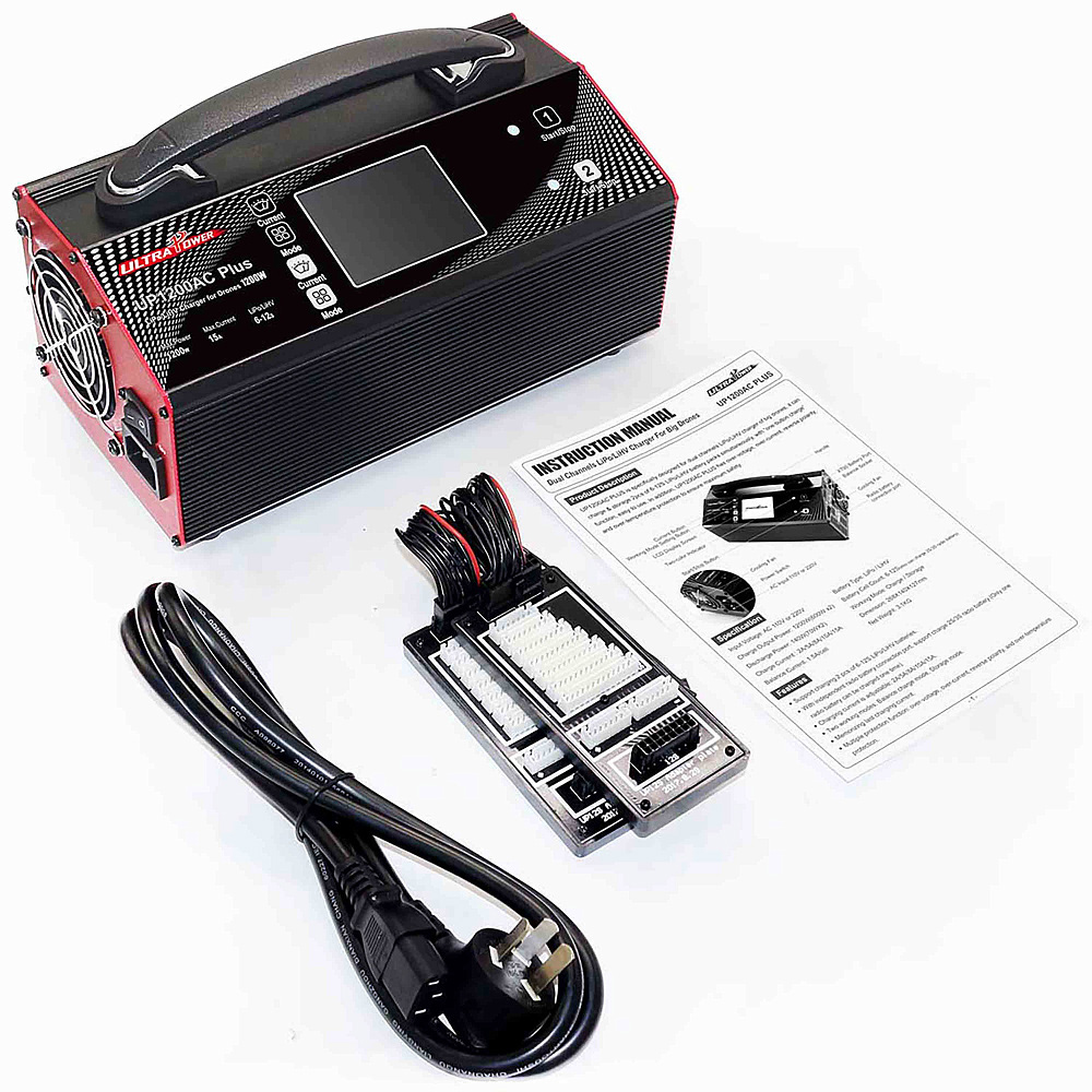 Зарядний пристрій для АКБ ULTRA POWER UP1200AC Plus LiPo/LiHV 50.4V, 15A