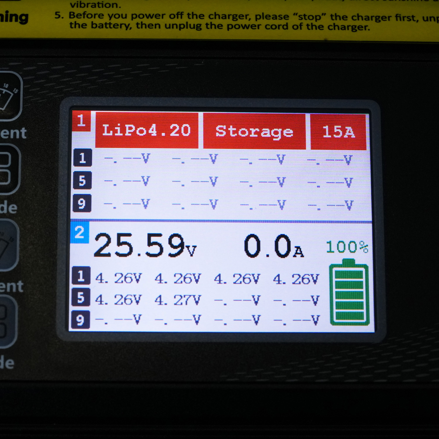Зарядний пристрій для АКБ ULTRA POWER UP1200AC Plus LiPo/LiHV 50.4V, 15A