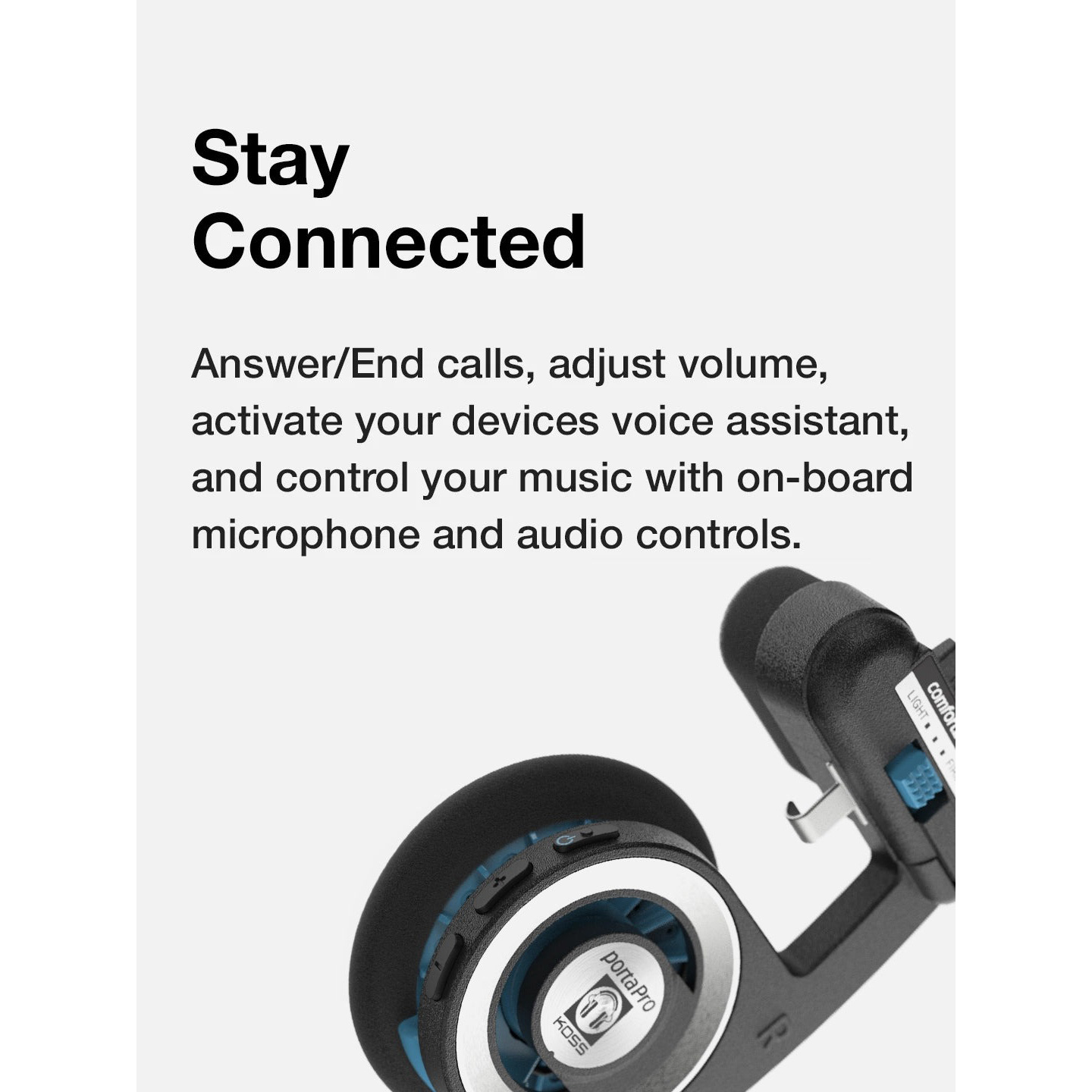 Наушники KOSS Porta Pro Wireless 2.0 White (198178.101)