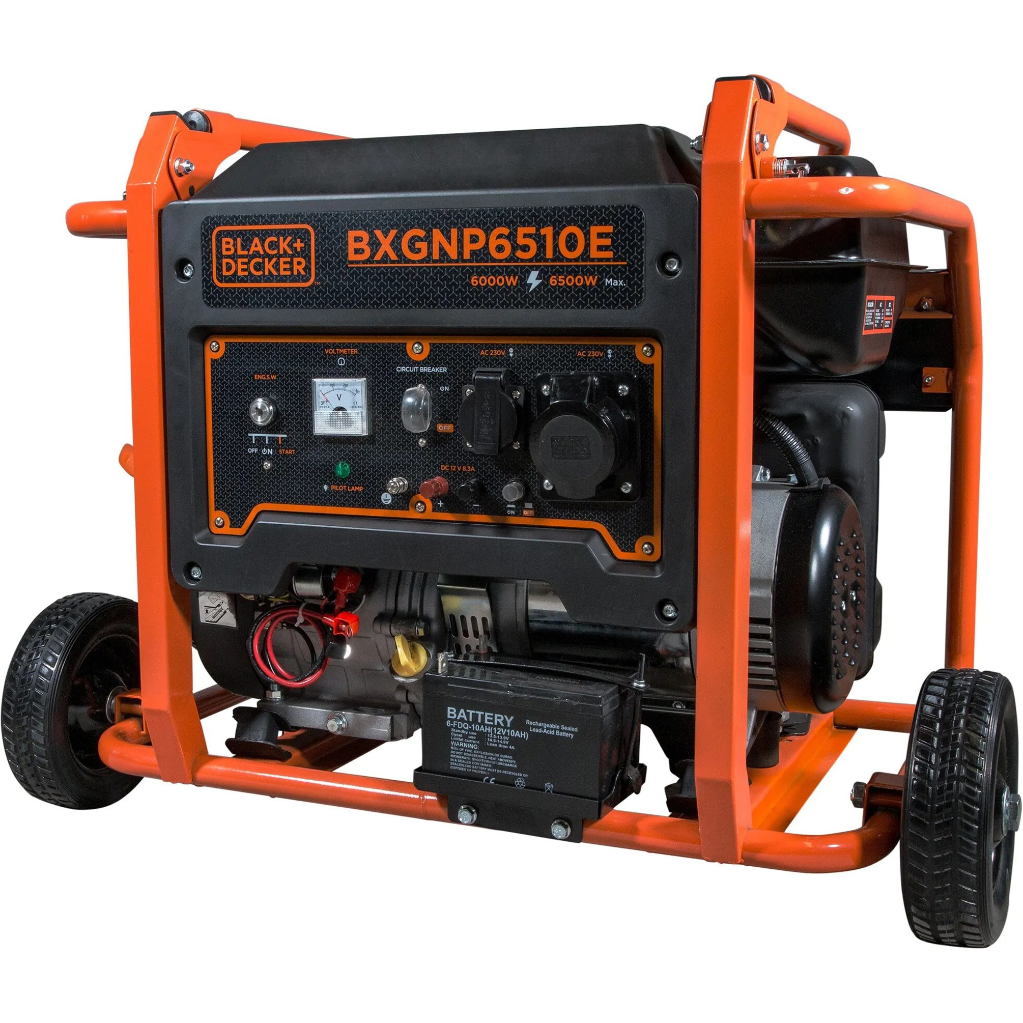 Бензиновый генератор BLACK+DECKER BXGNP6510E