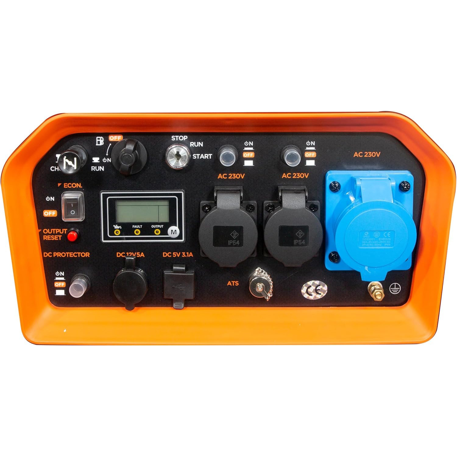 Бензиновий інверторний генератор BLACK+DECKER BXGNi6500E