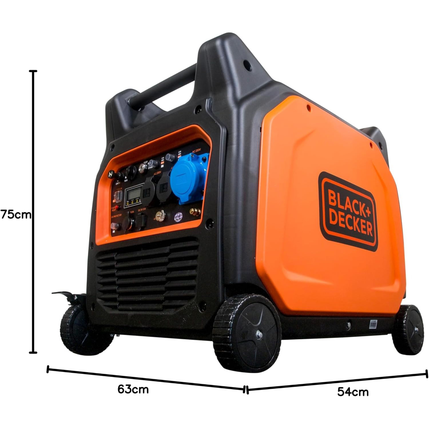 Бензиновий інверторний генератор BLACK+DECKER BXGNi6500E