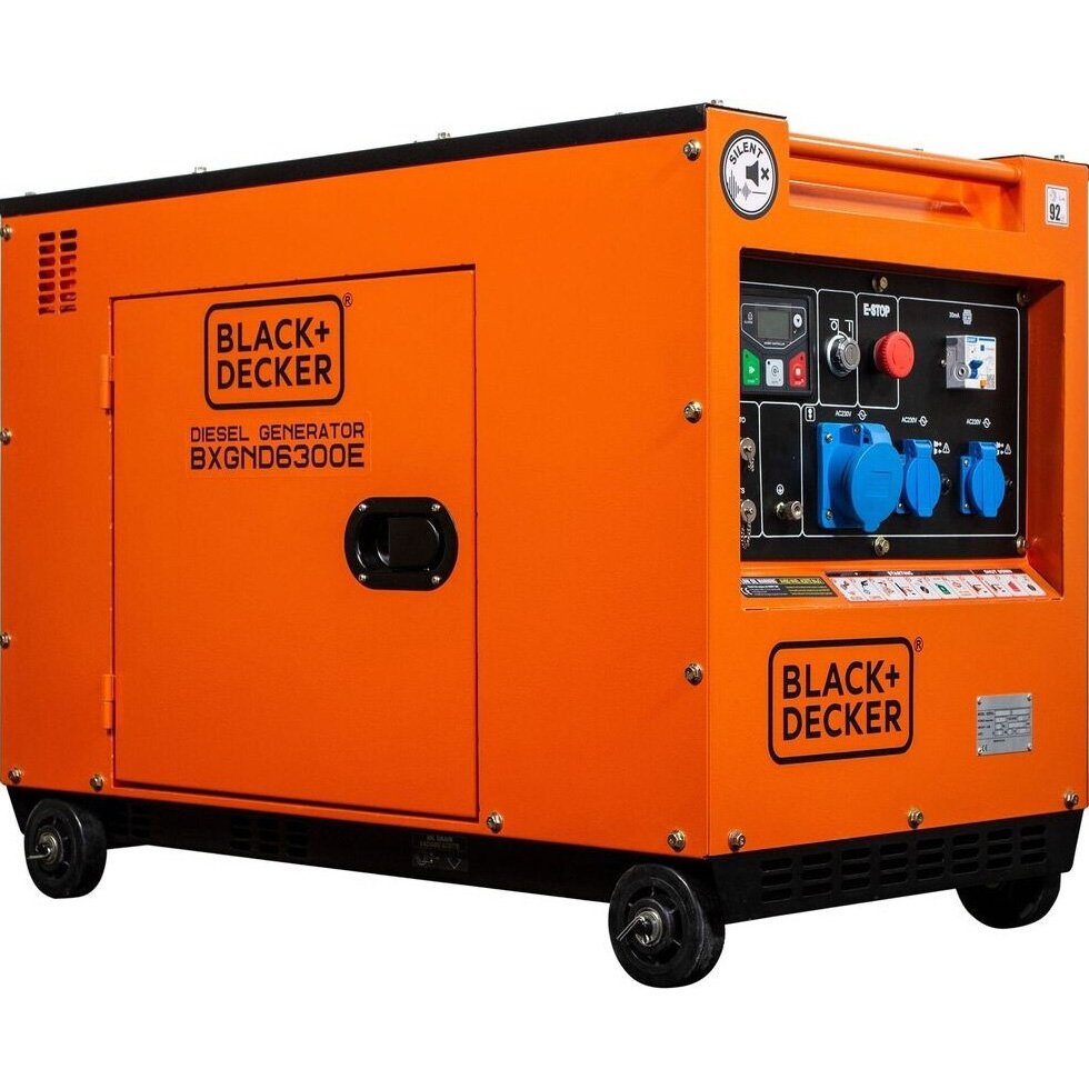 Дизельный генератор BLACK+DECKER BXGND6300E