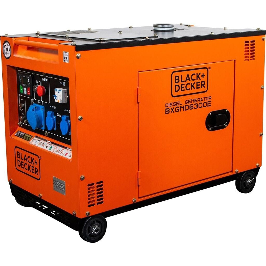 Дизельный генератор BLACK+DECKER BXGND6300E