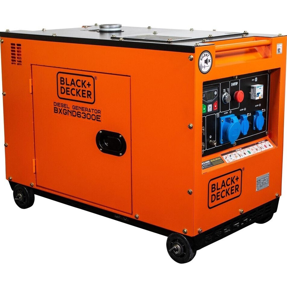 Дизельный генератор BLACK+DECKER BXGND6300E