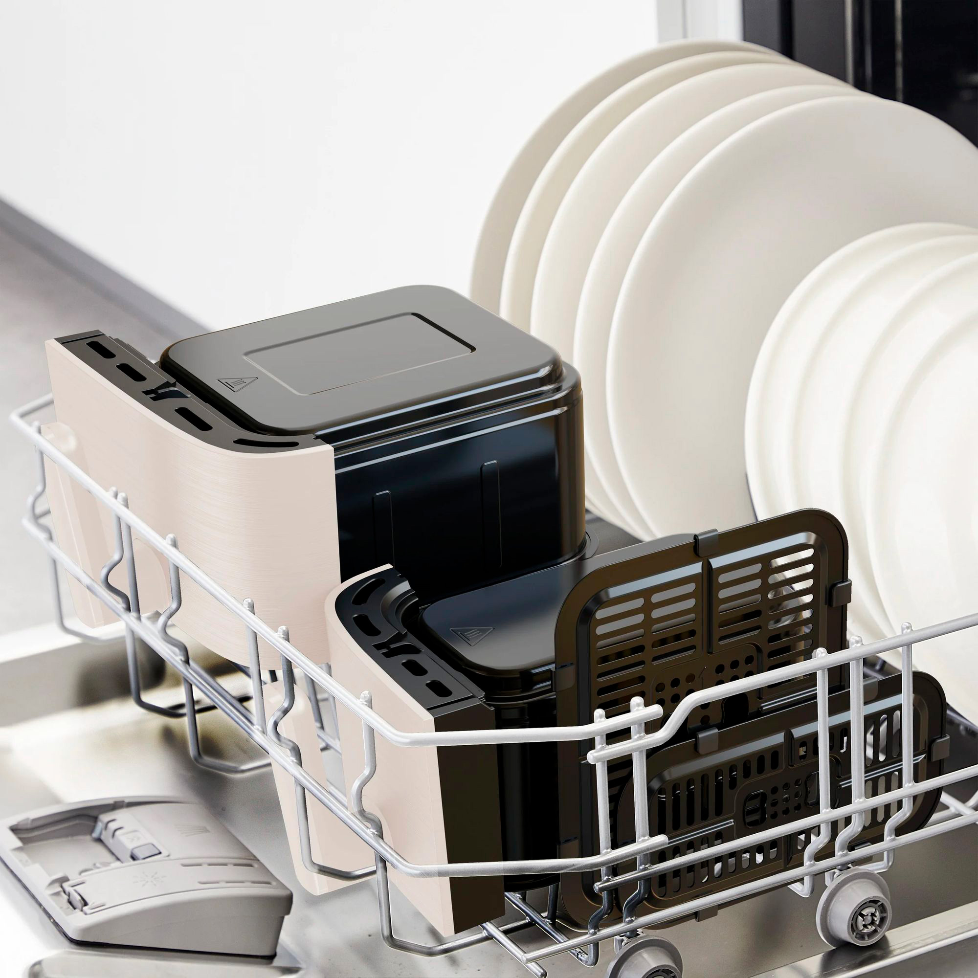 Мультипіч TEFAL Dual Easy Fry EY901AE0 Ivory