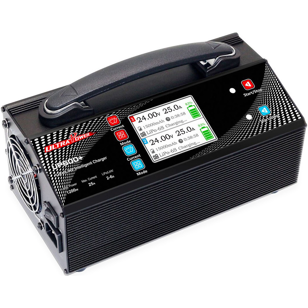 Зарядний пристрій для АКБ ULTRA POWER UP600 Plus LiPo/LiHV 24V, 25A