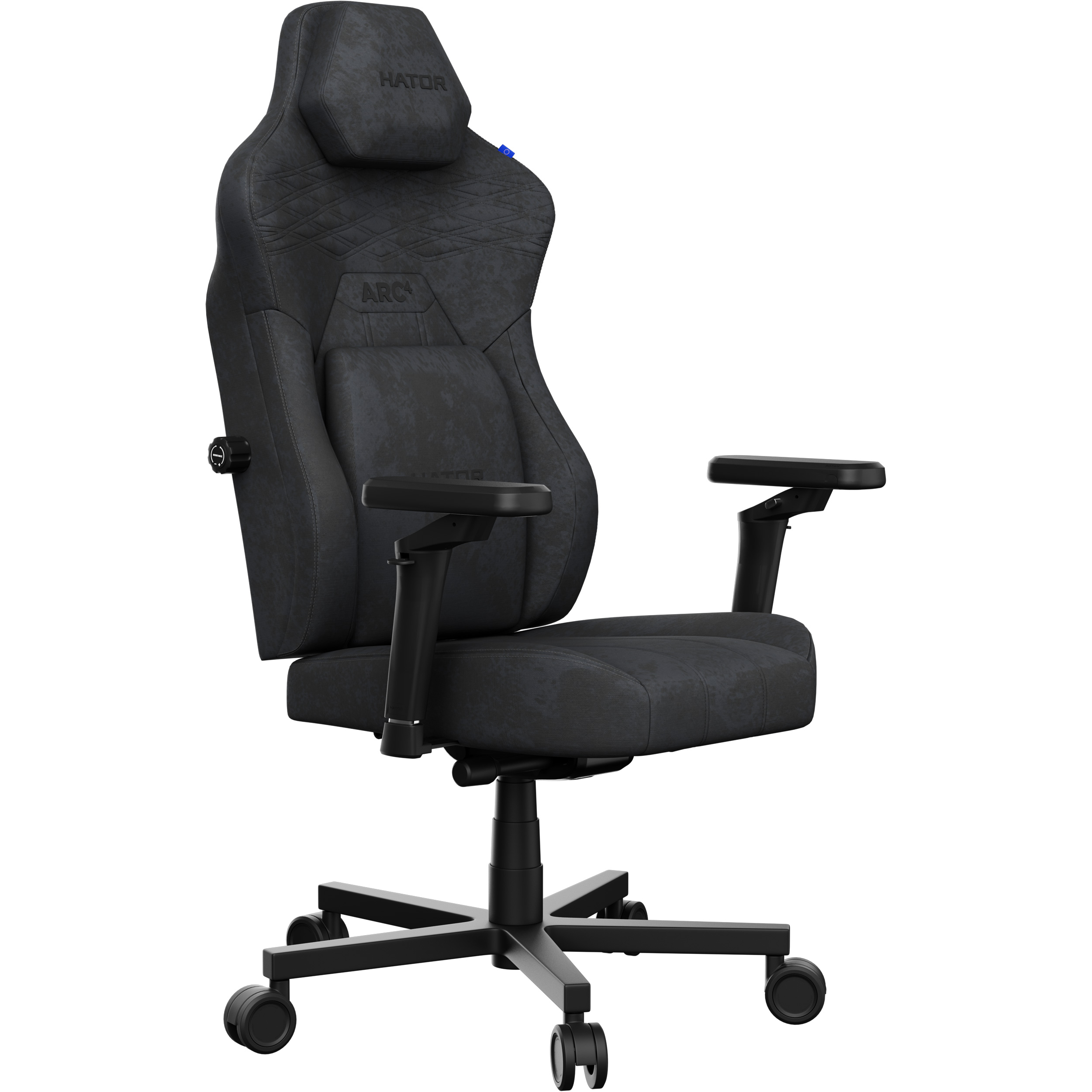 Крісло геймерське HATOR Arc 4 Velour XXL Black (HTC4440XXL)
