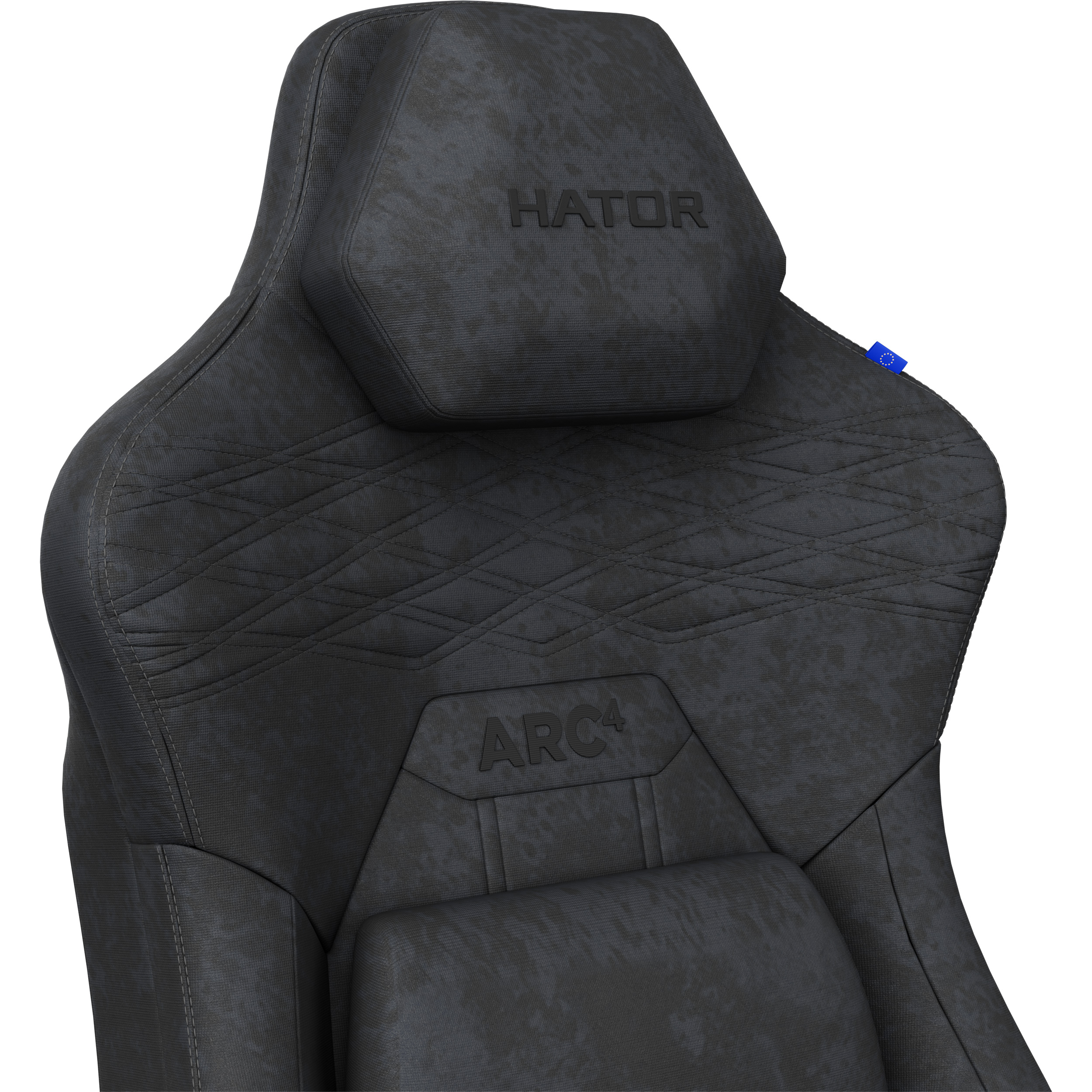 Крісло геймерське HATOR Arc 4 Velour XXL Black (HTC4440XXL)