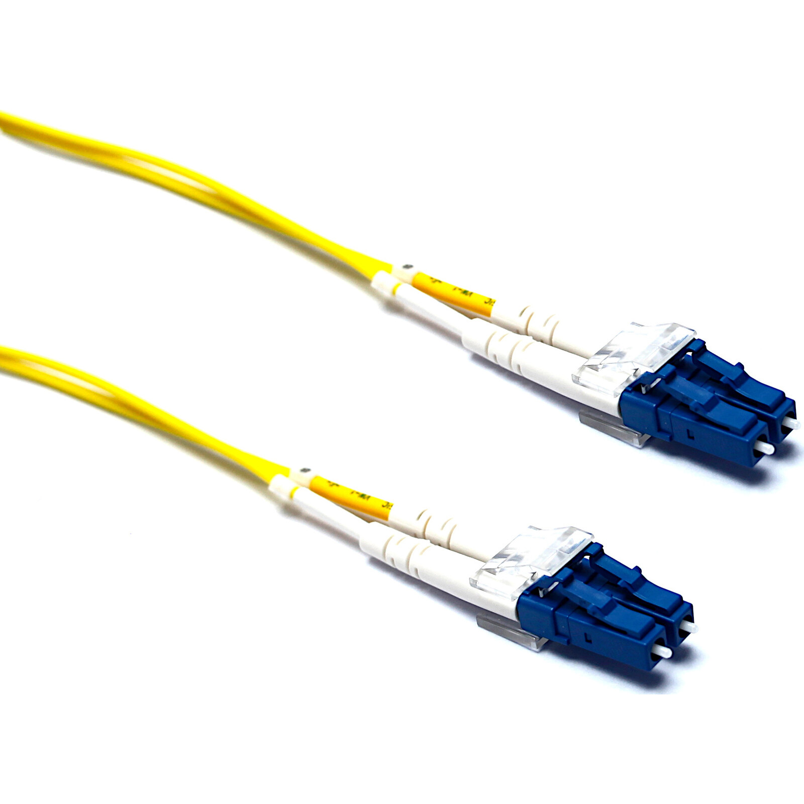 Оптический патч-корд EXCEL NET LC/UPC-LC/UPC, SM, Duplex, 2м, Yellow