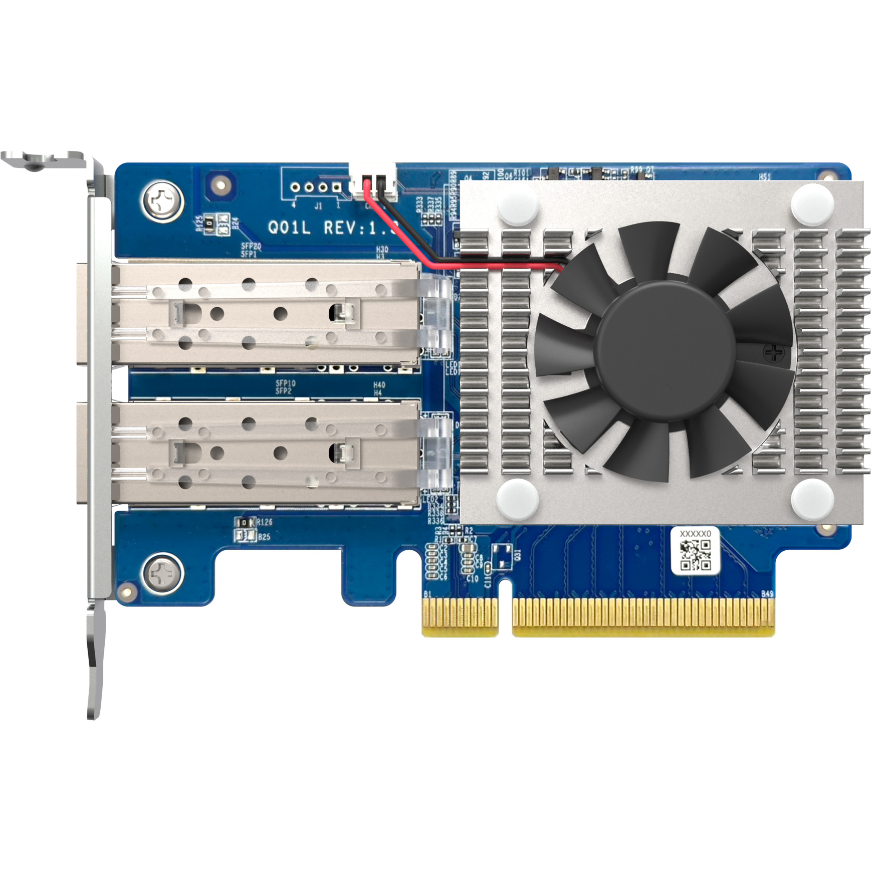 Сетевая карта QNAP QXG-10G2SF-NXE 2x10G SFP+, PCI Express x8