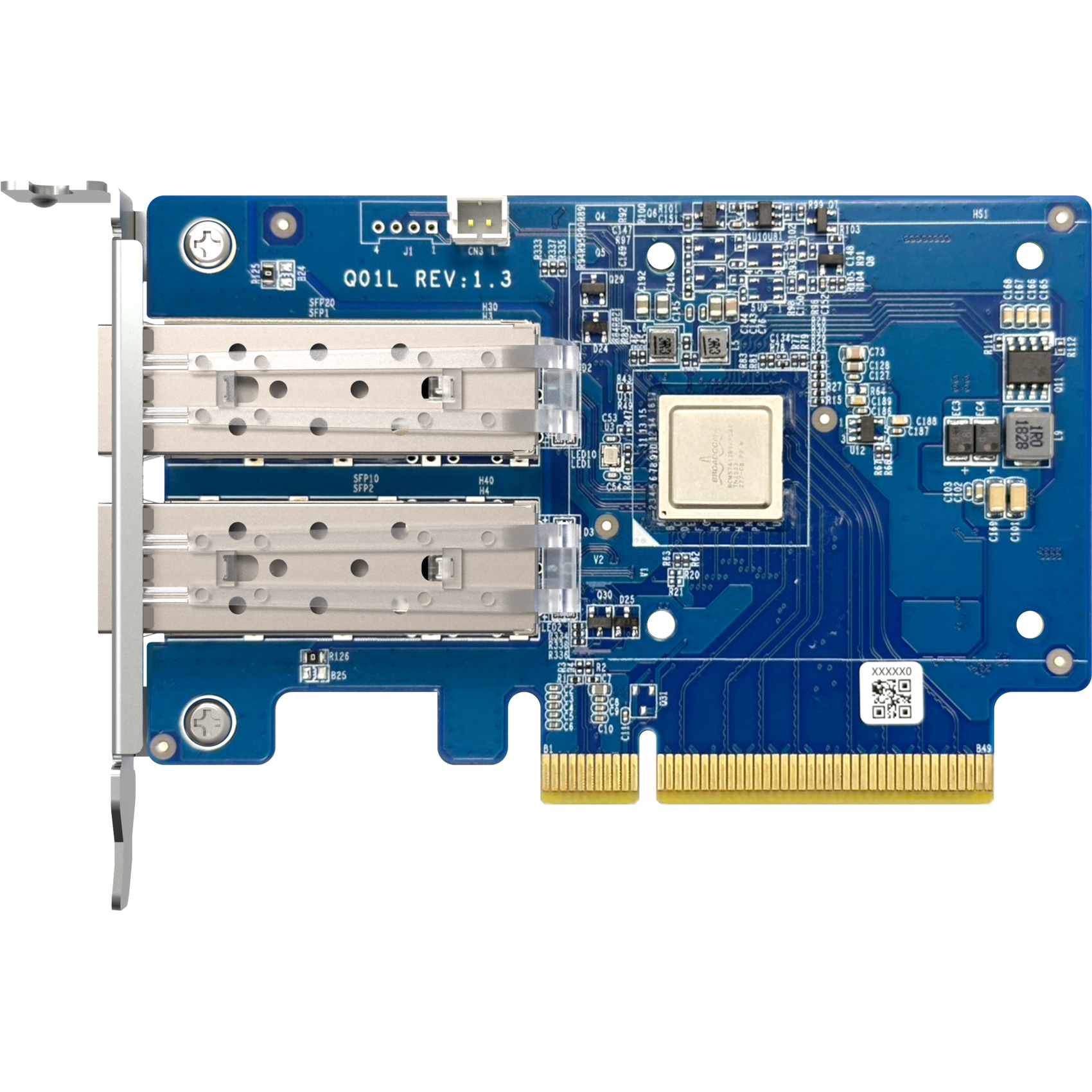 Сетевая карта QNAP QXG-10G2SF-NXE 2x10G SFP+, PCI Express x8