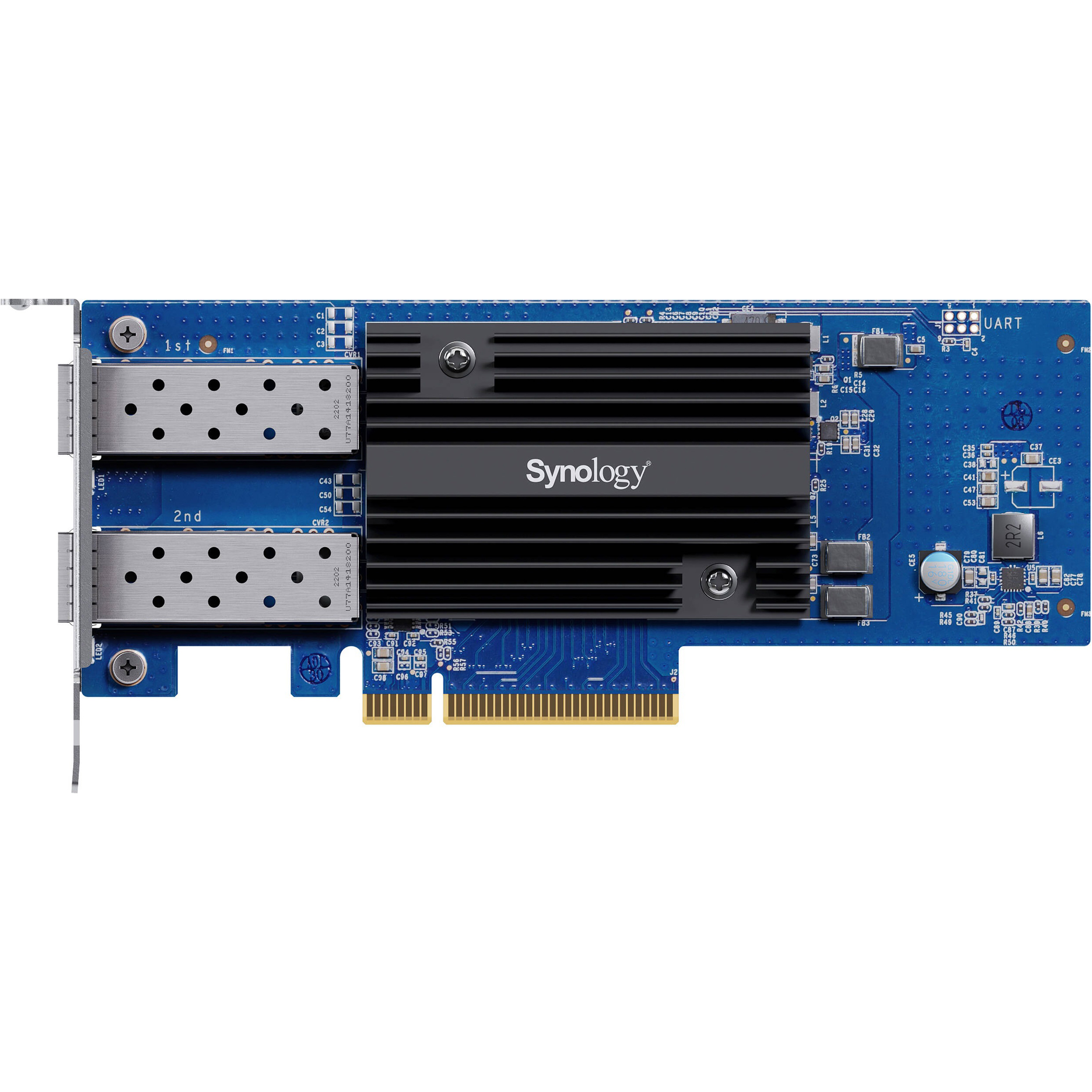 Сетевая карта SYNOLOGY E25G30-F2 2x25G SFP28, PCI Express x8