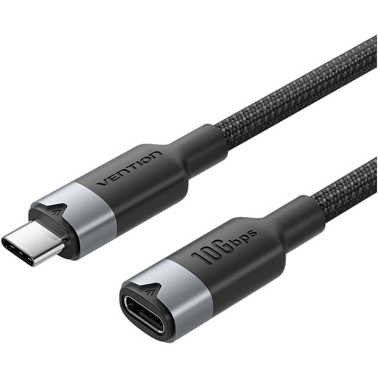 Кабель-подовжувач VENTION USB 3.2 CM/CF PD100W 0.5м (TRFBD)