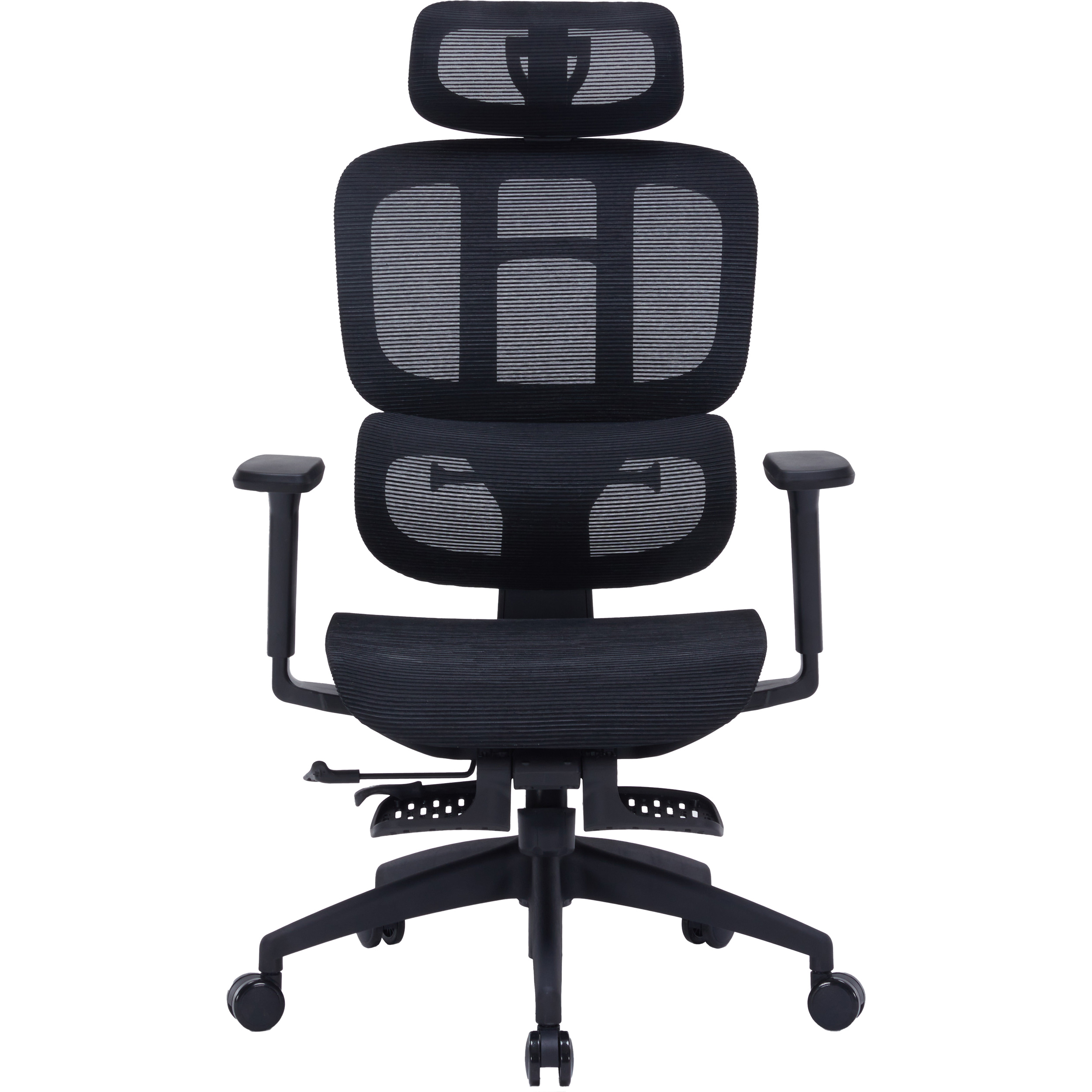 Крісло офісне OFFICEPRO Skyline OC750-B-B-B Black