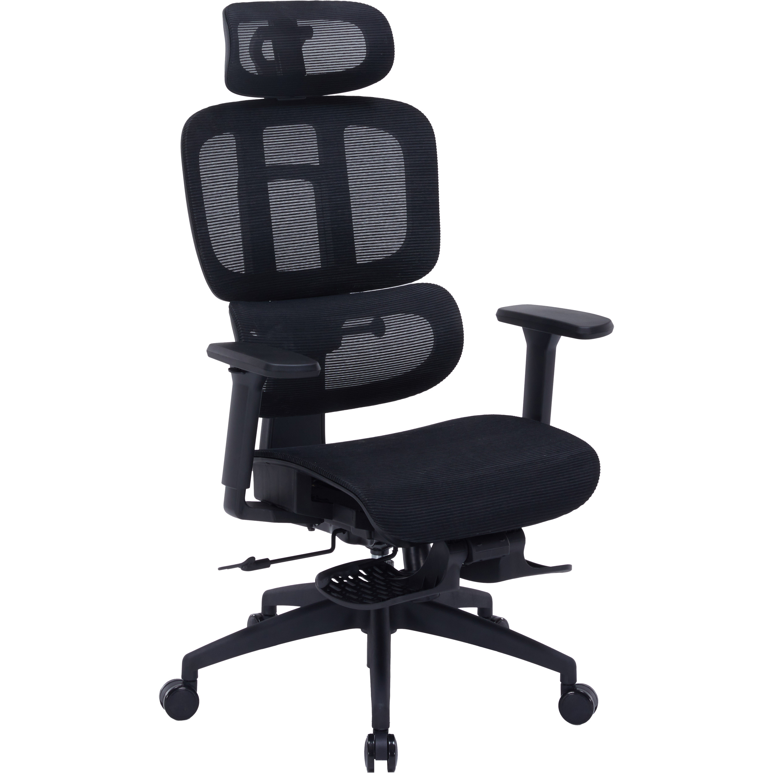 Крісло офісне OFFICEPRO Skyline OC750-B-B-B Black